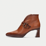 HI254244 Cuero Leather Ankle Boots