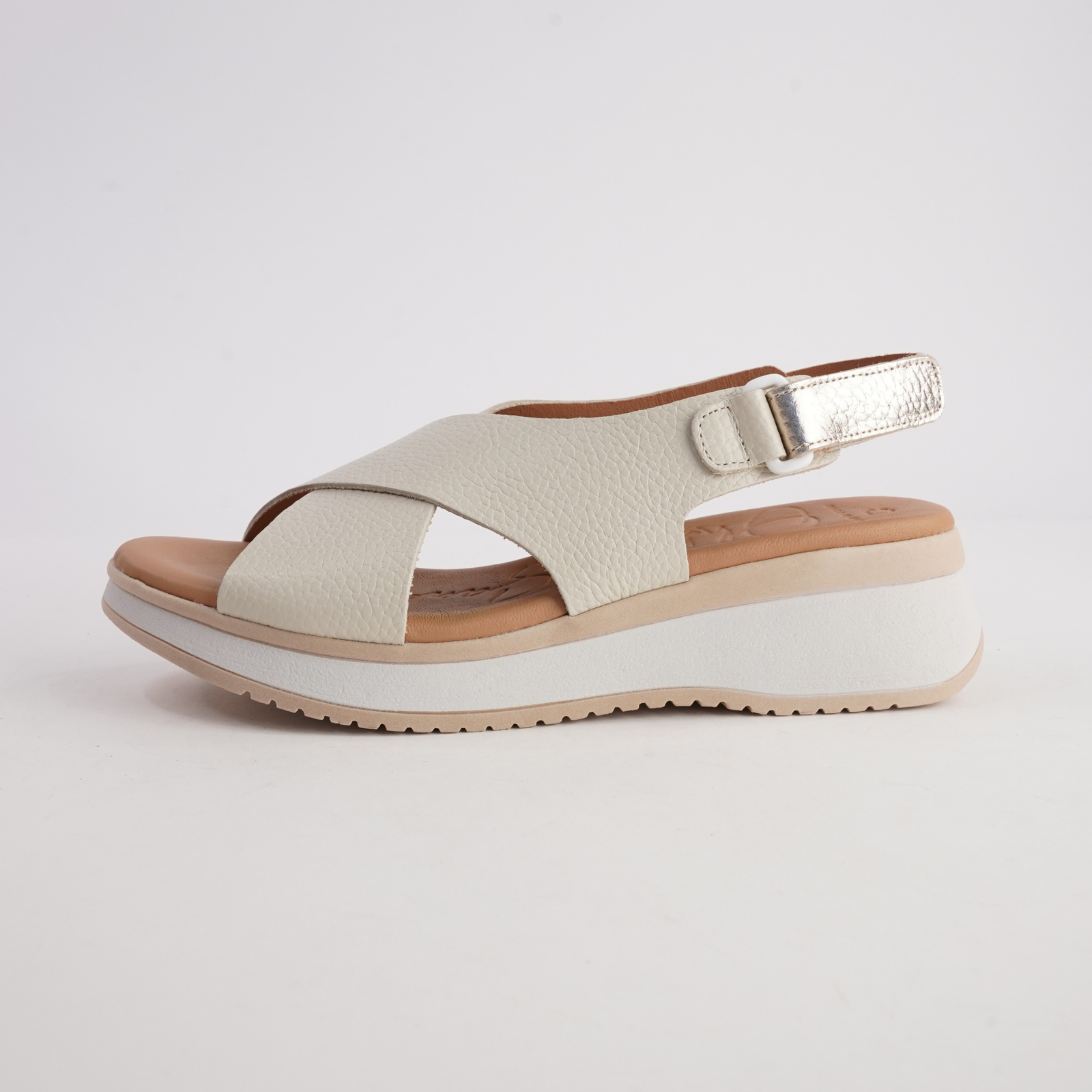 Selia Hielo Leather Sandals