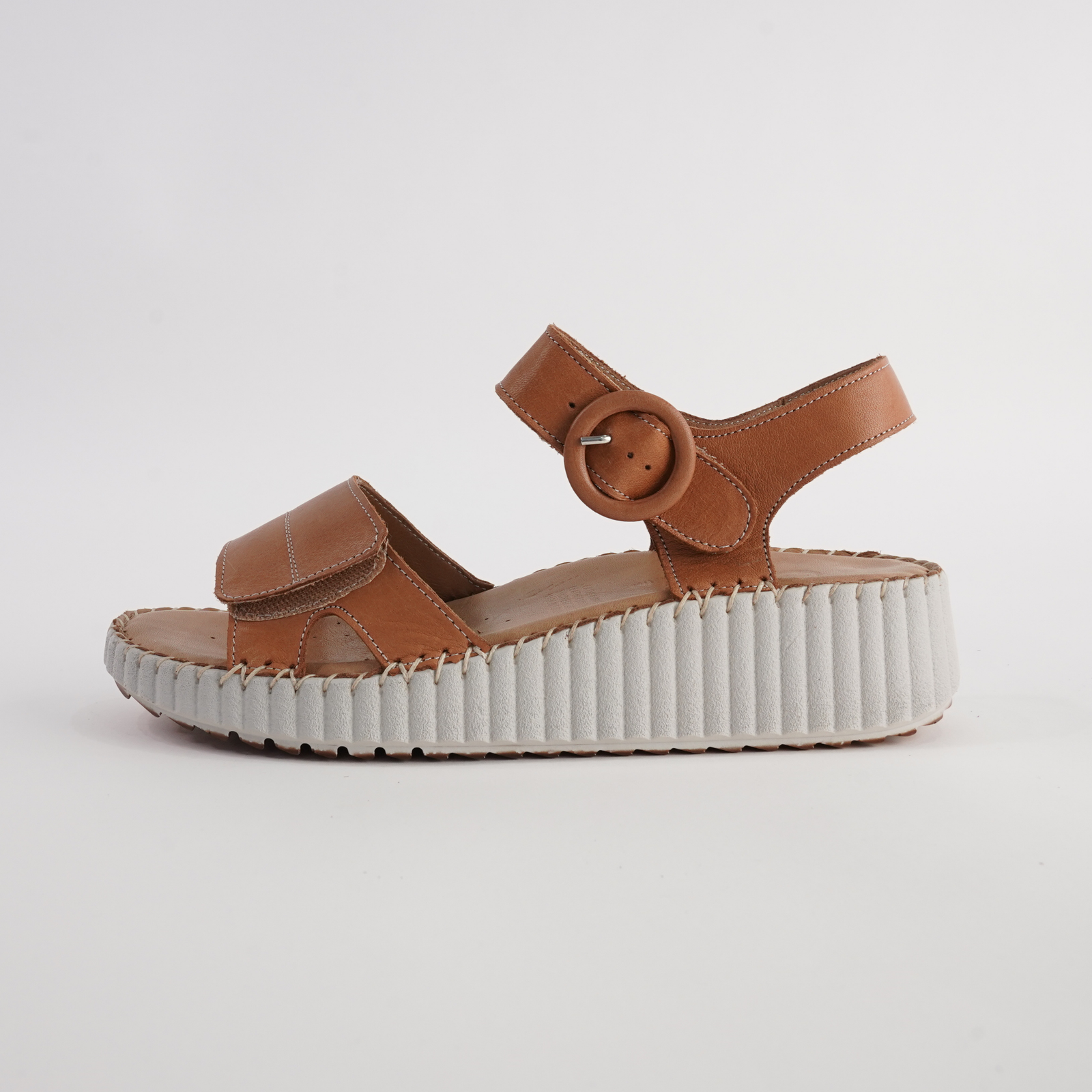 Tina Tan Leather Sandals