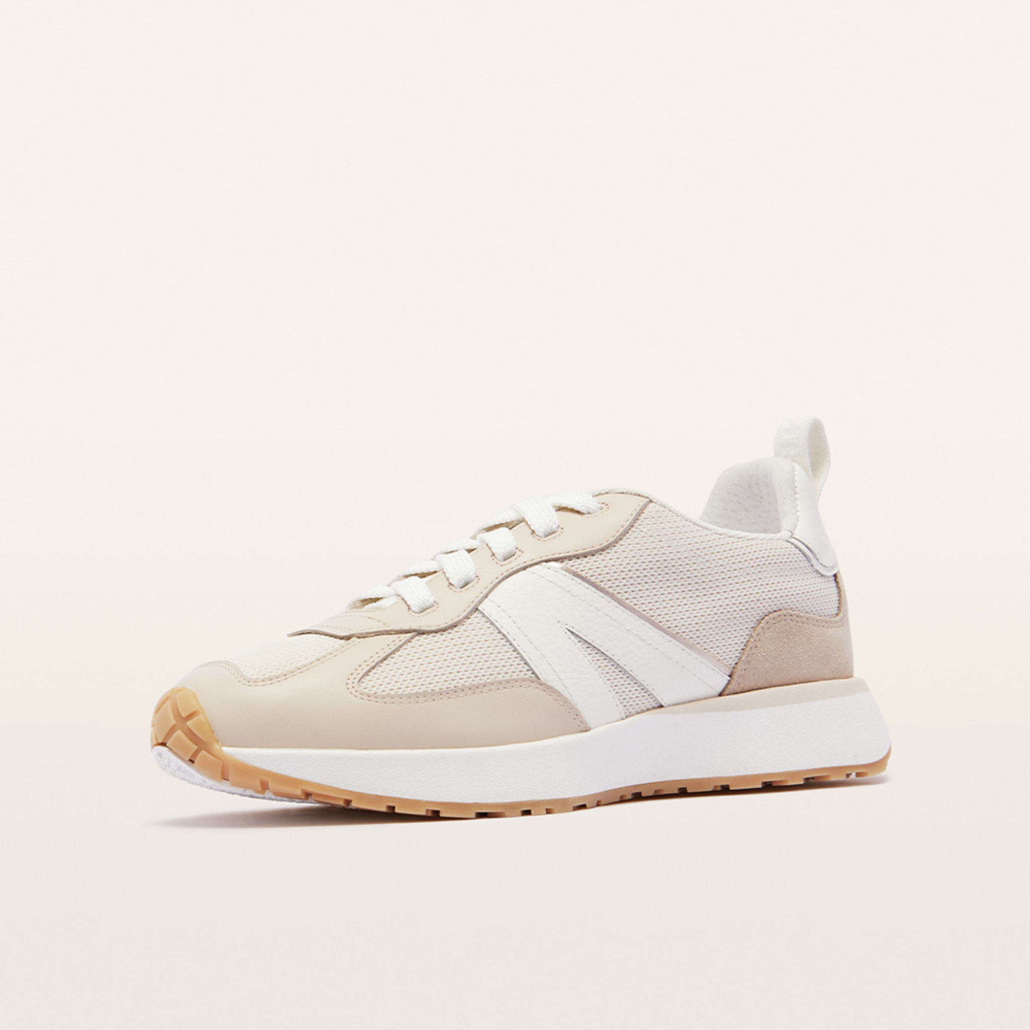 Axel II Natural Leather Sneakers