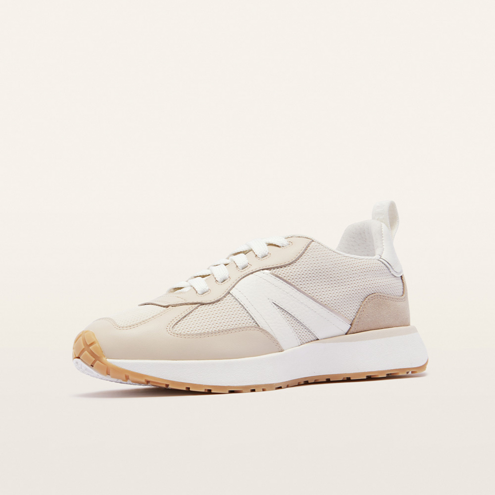 Axel II Natural Leather Sneakers