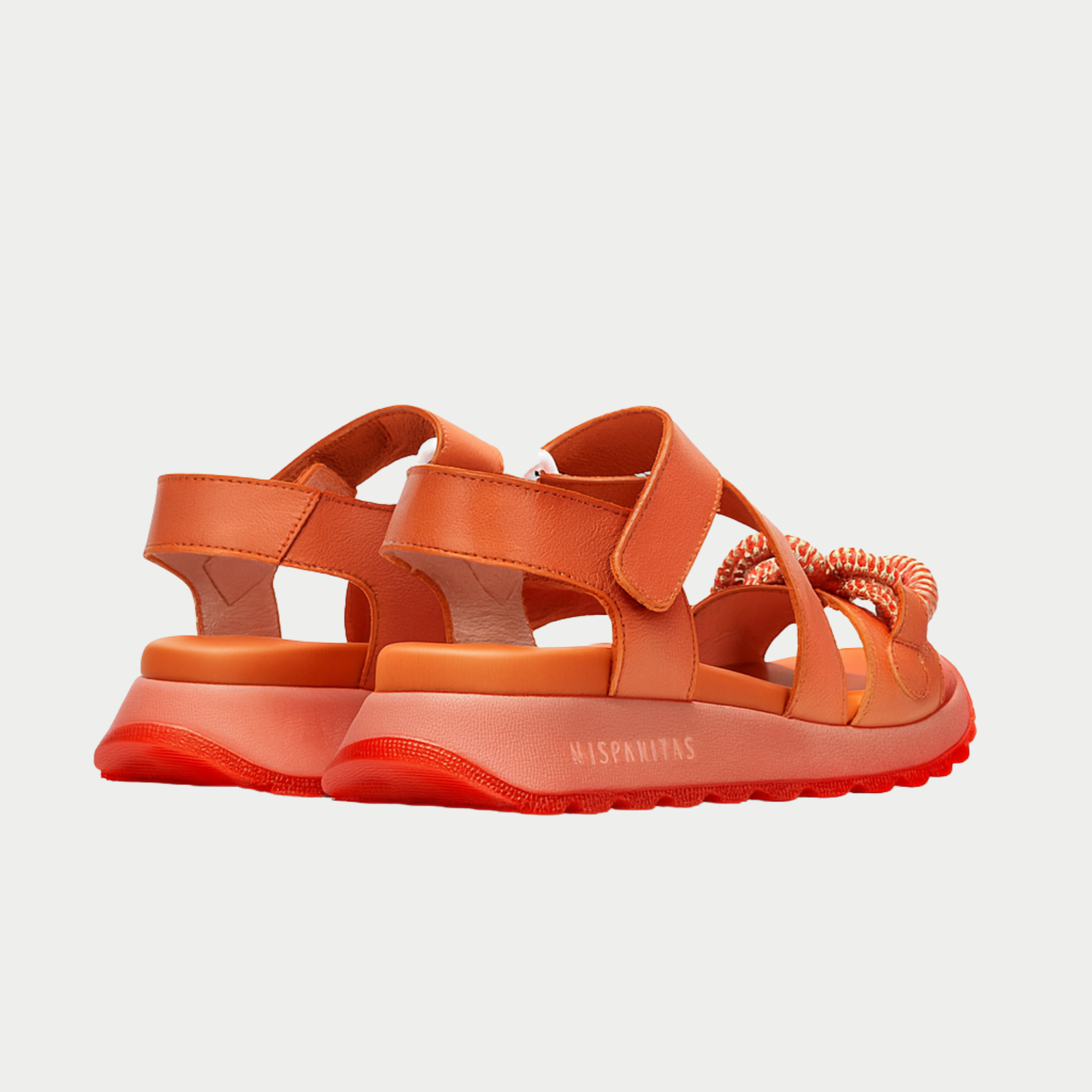 Hv253964 Coral Leather Sandals
