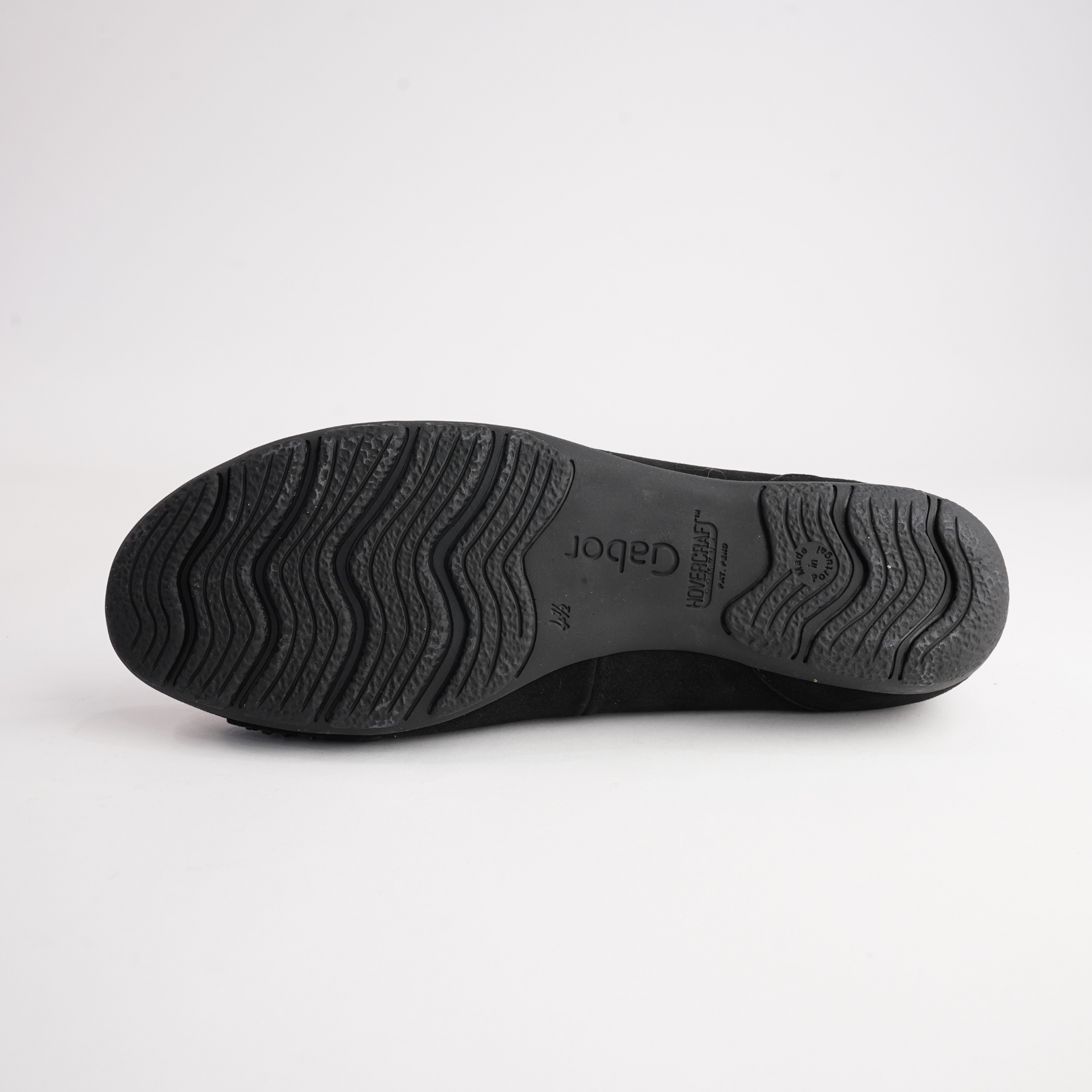 Greta Black Suede Leather Ballet Flats