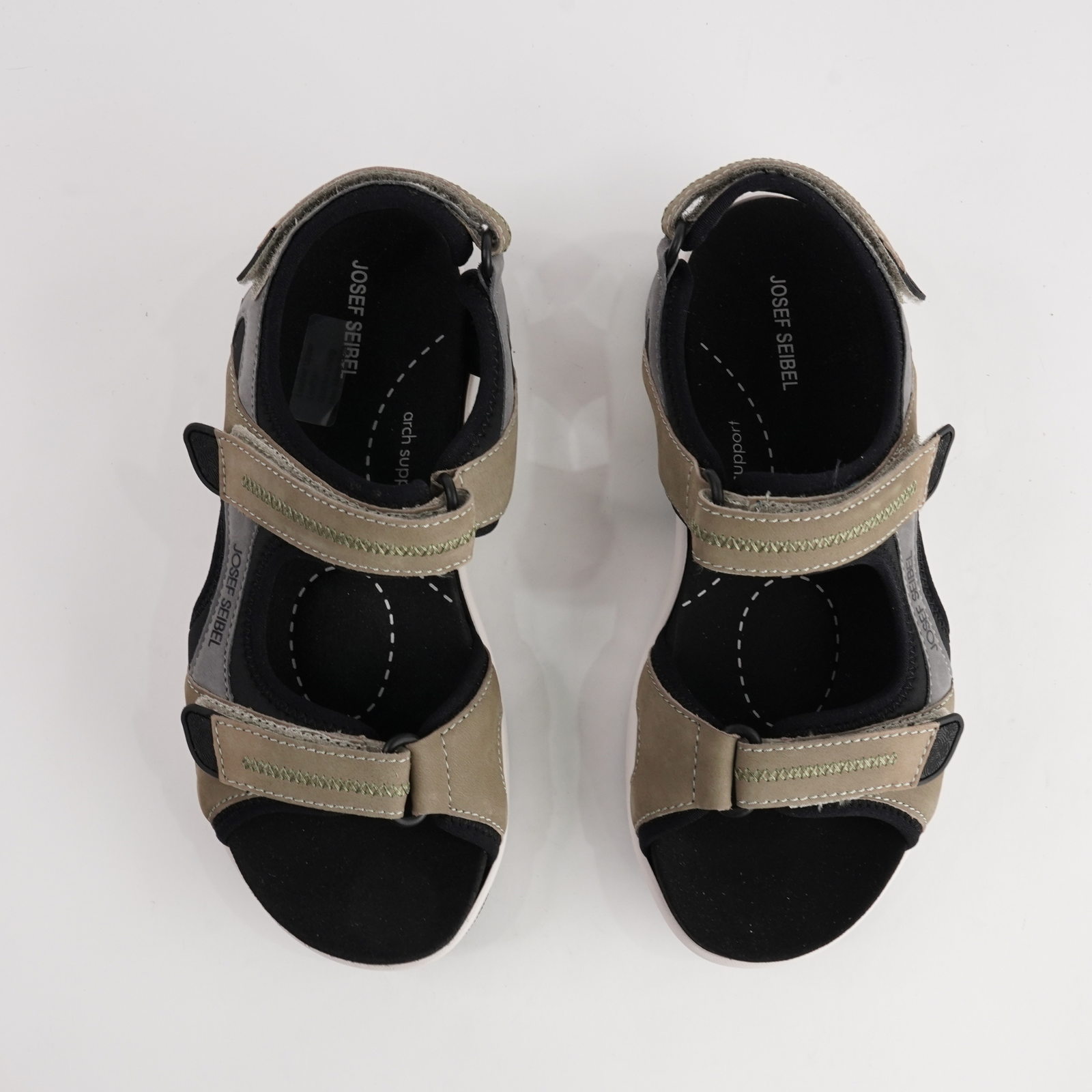 Estelle 02 Mint Combi Leather Sandals