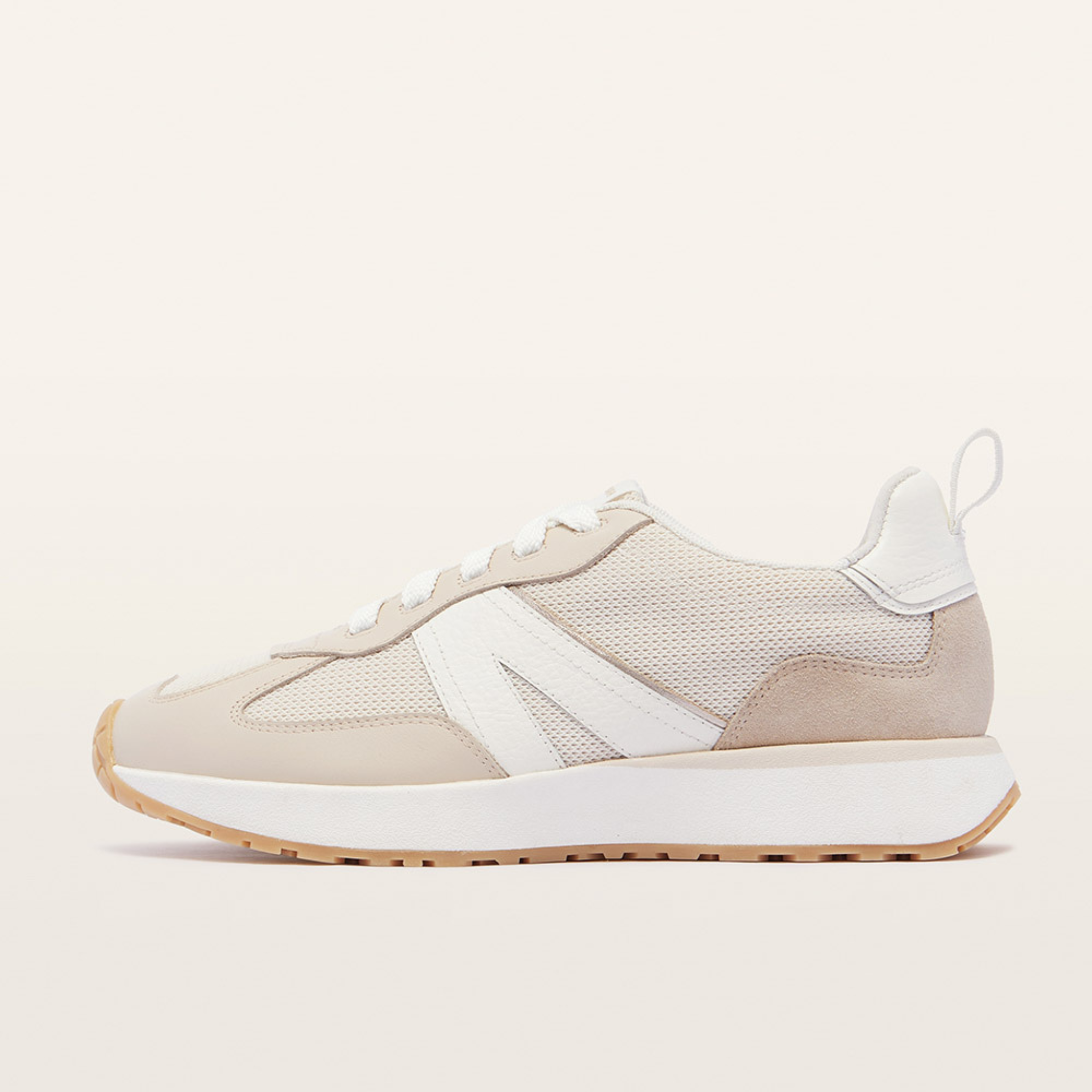 Axel II Natural Leather Sneakers