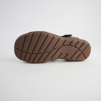 Trophy Bronze Leather Sandals