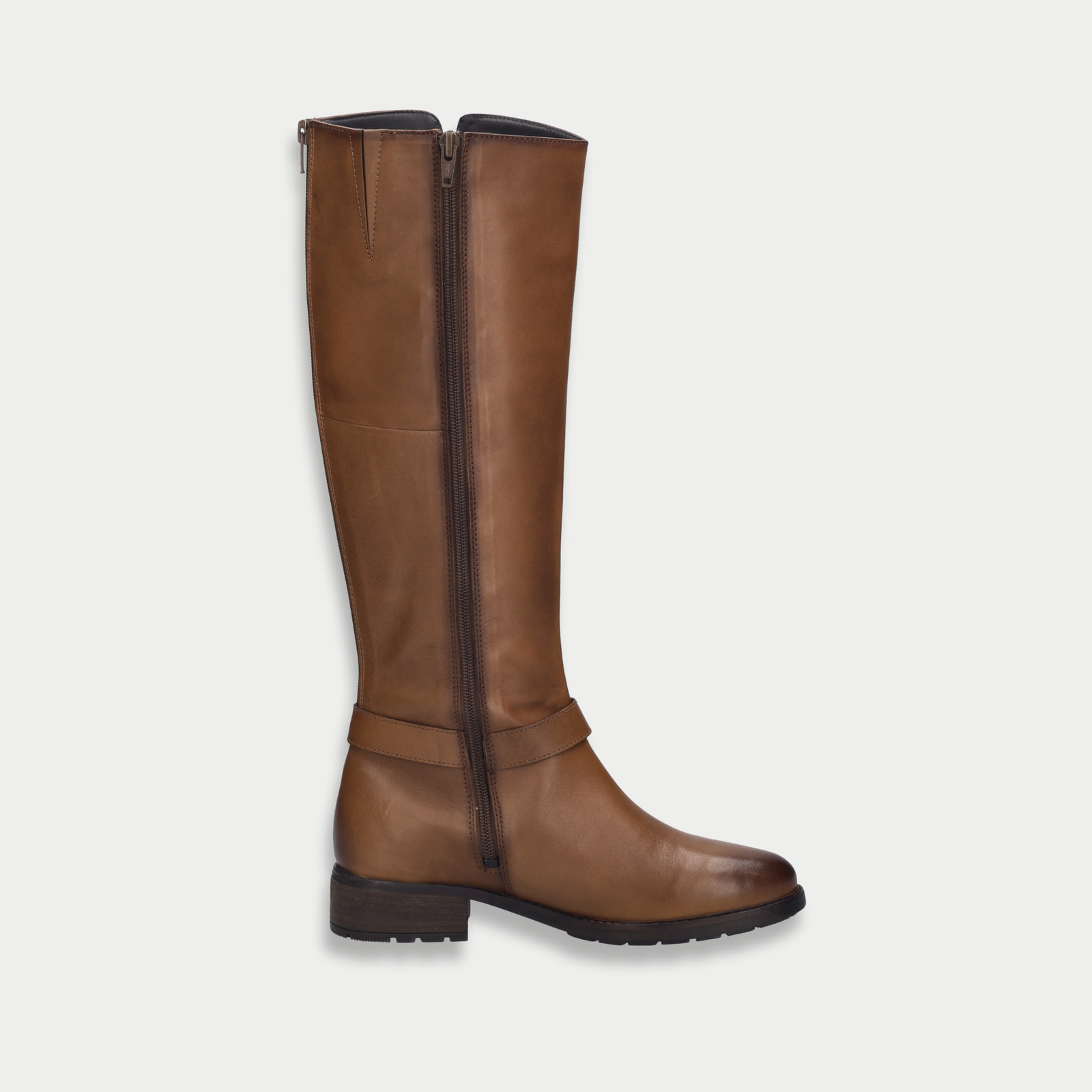 Kate 08 Cognac Knee High Boots