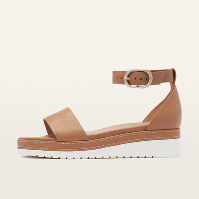 Skye Soft Tan Leather Sandals