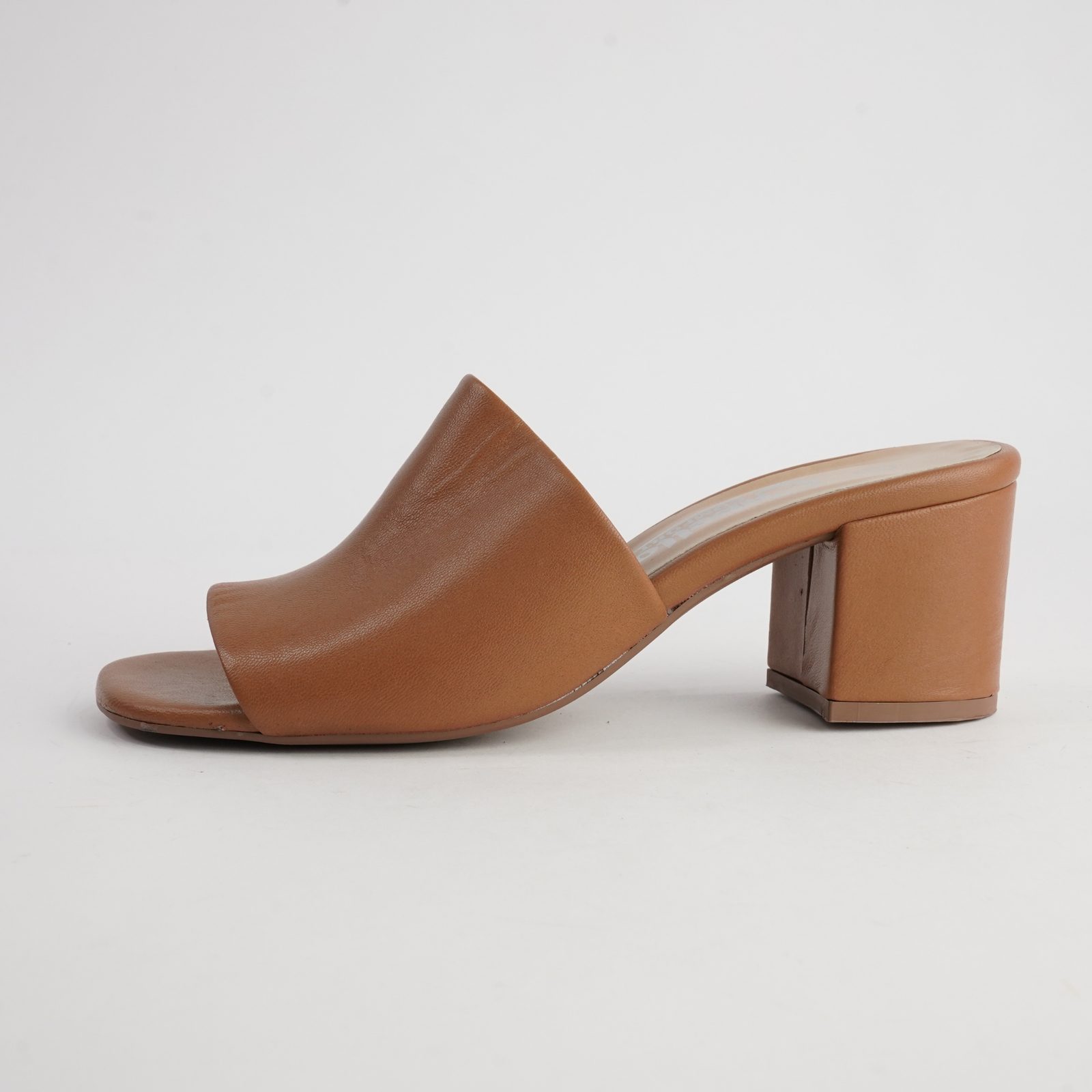 Marquee Tan Leather Heels