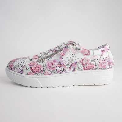 Eg11p Floral Leather Sneakers