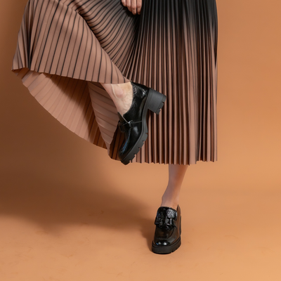 Hi243604 Black Patent Leather Heels