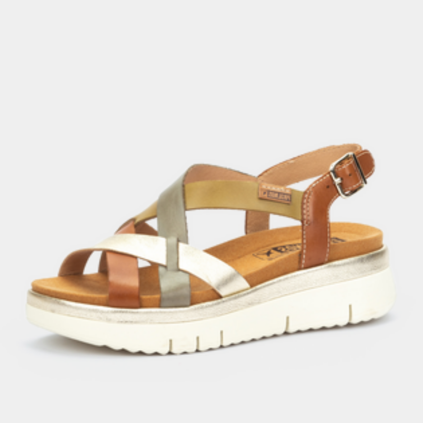 W4n-0650c1 Brandy Leather Sandals