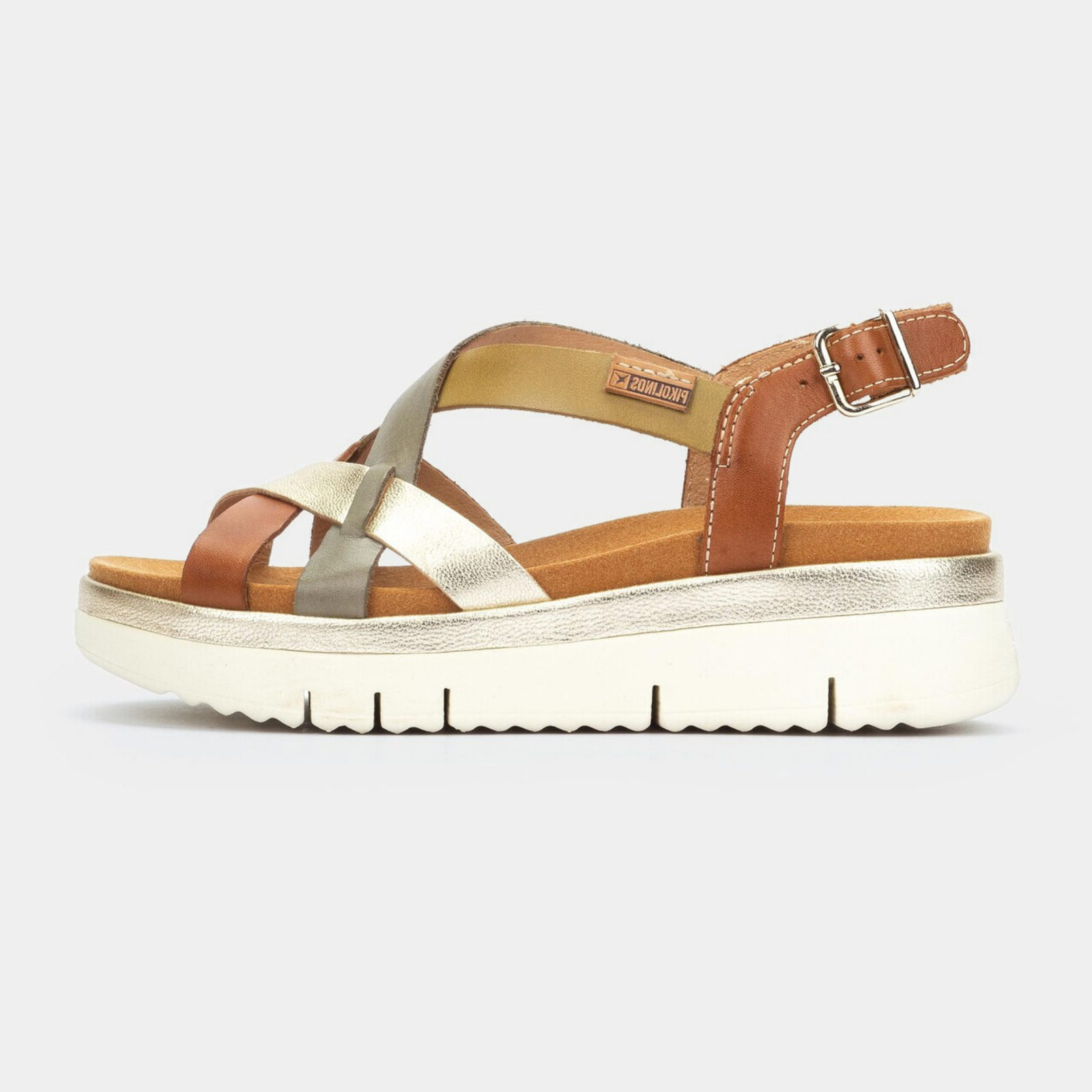 W4n-0650c1 Brandy Leather Sandals