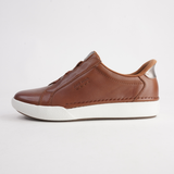 Claire 33 Camel Leather Sneakers