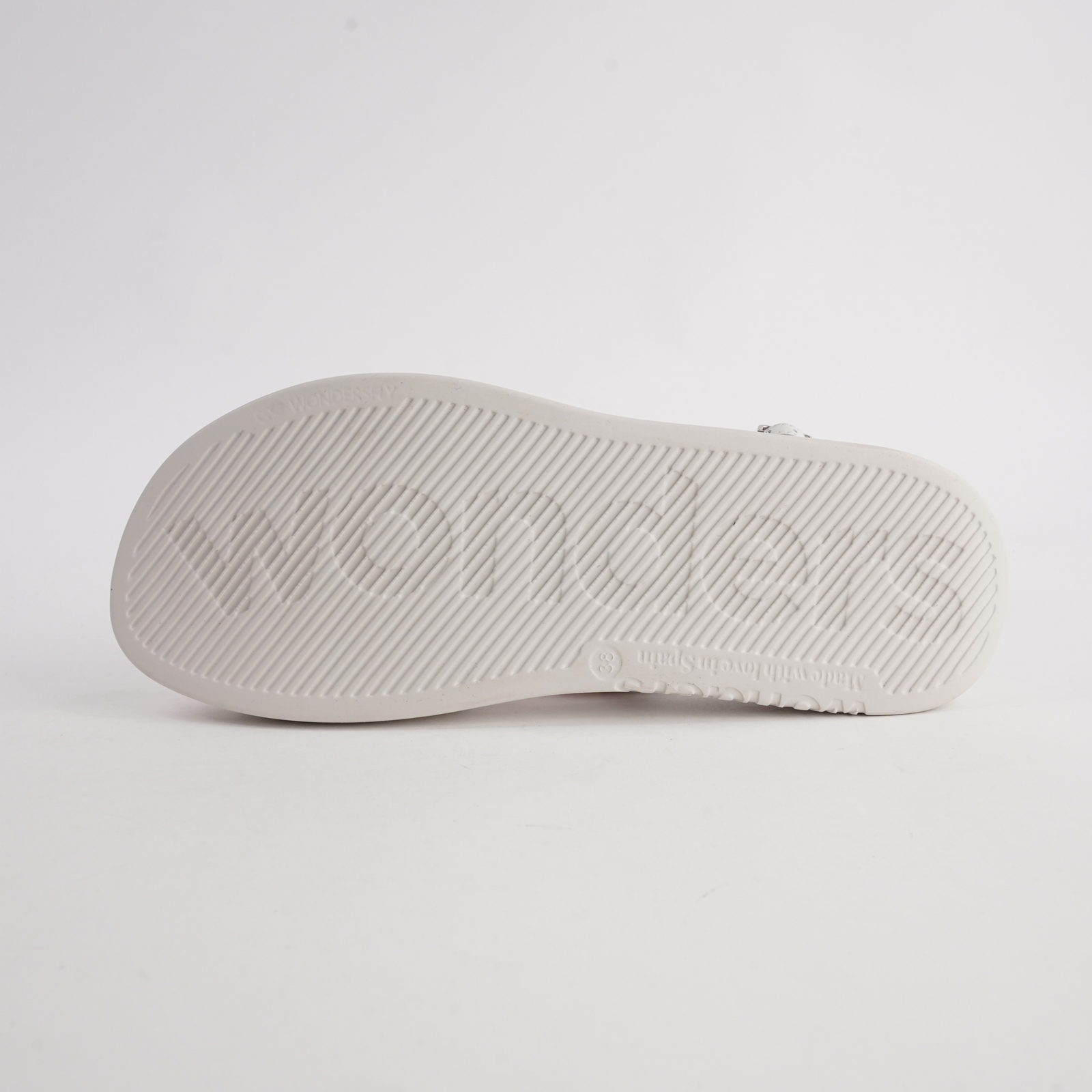 Ciara Off White Leather Sandals