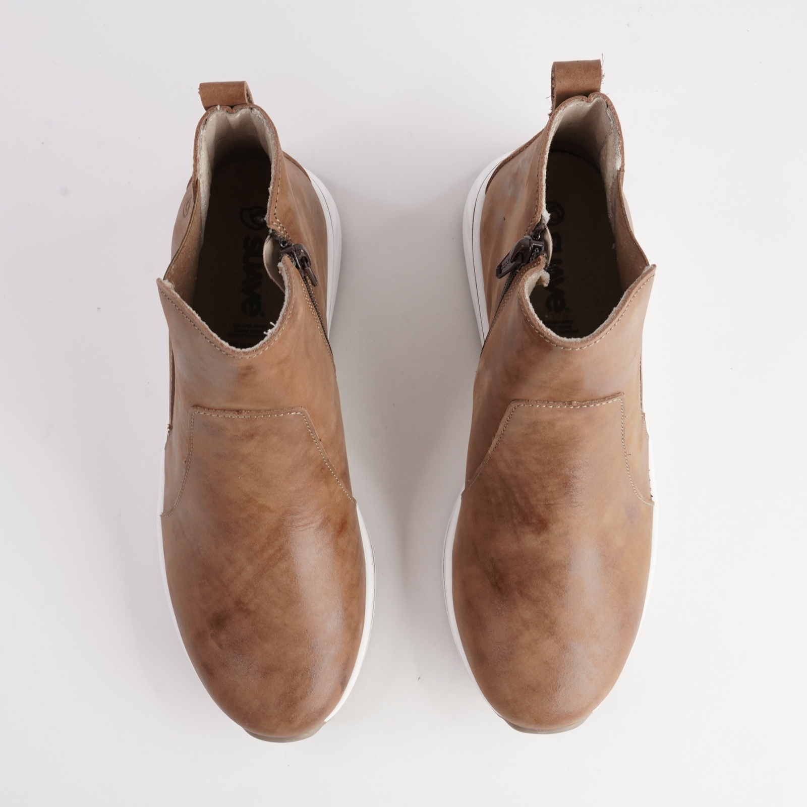 Brussels Museli Leather Ankle Boots