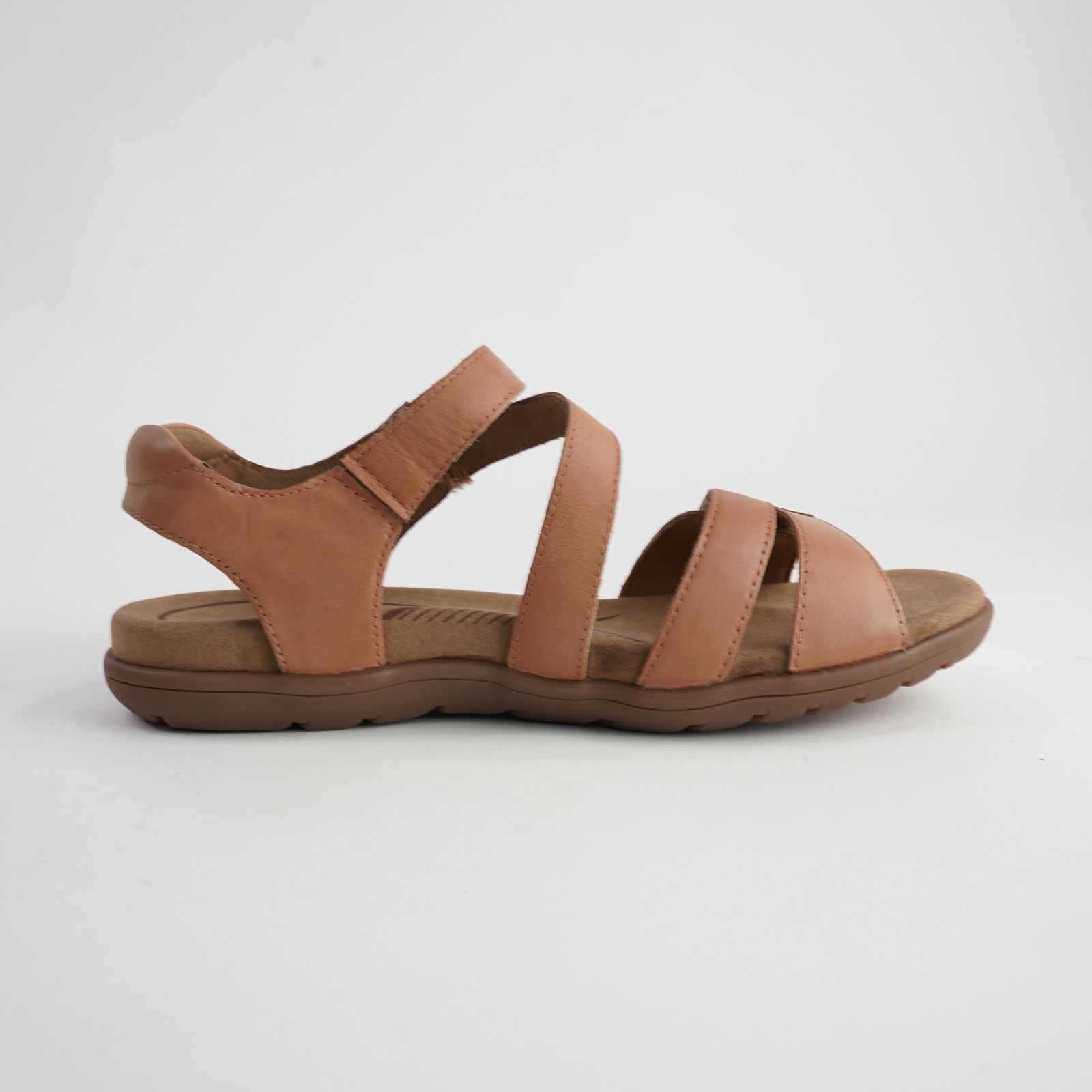 Trophy Tan Leather Sandals