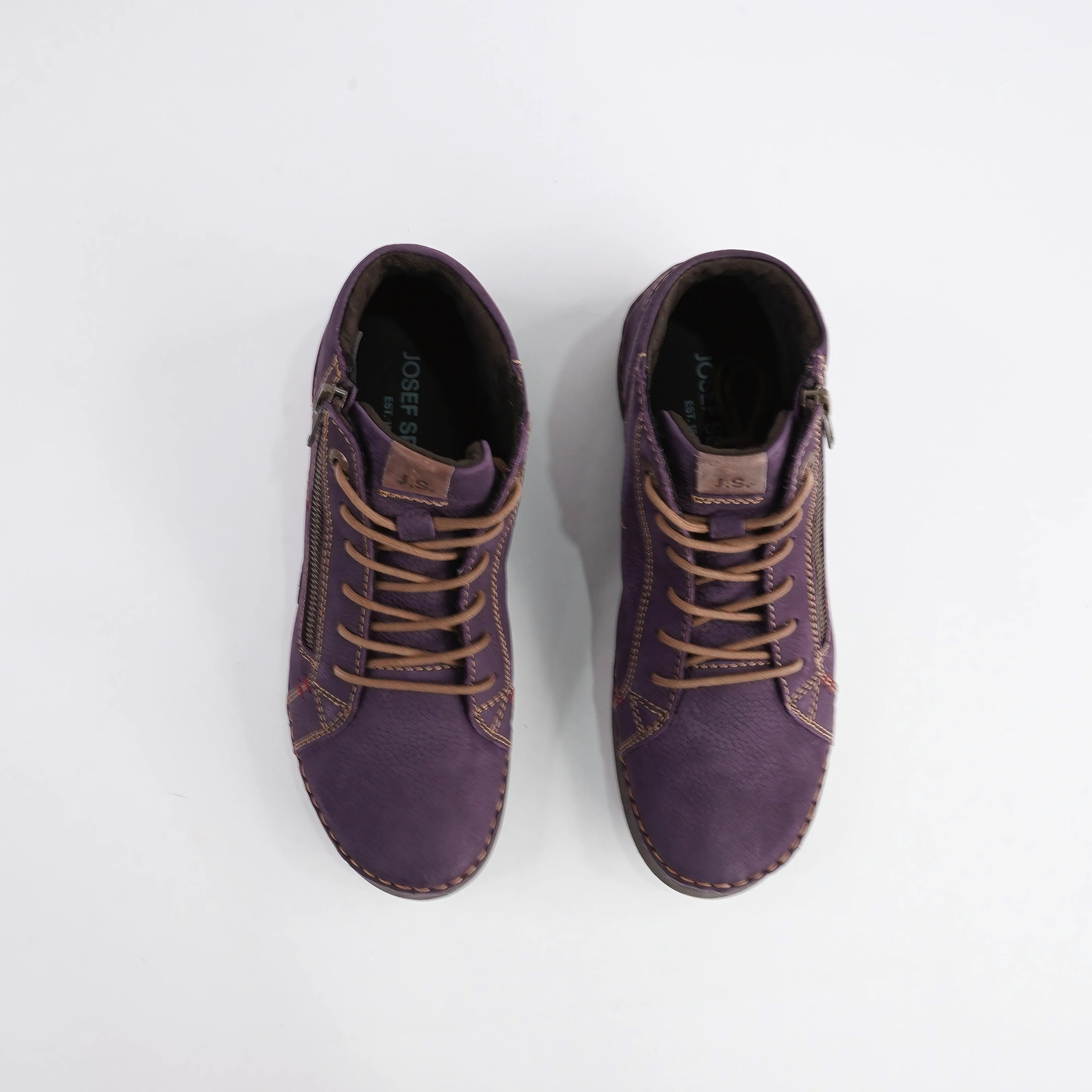 Fergey 67 Purple Ankle Boots