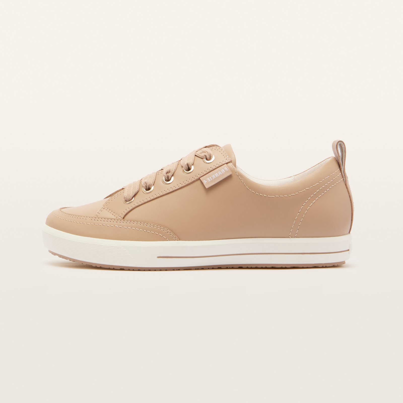 Ellie V Sand Leather Sneakers