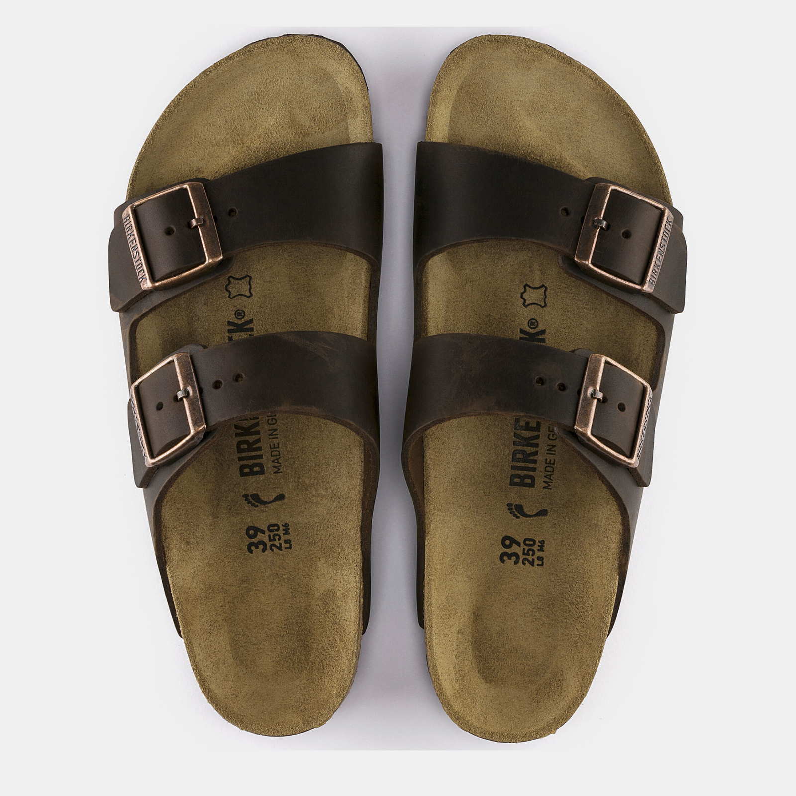 Arizona Oiled Leather Habana Sandals