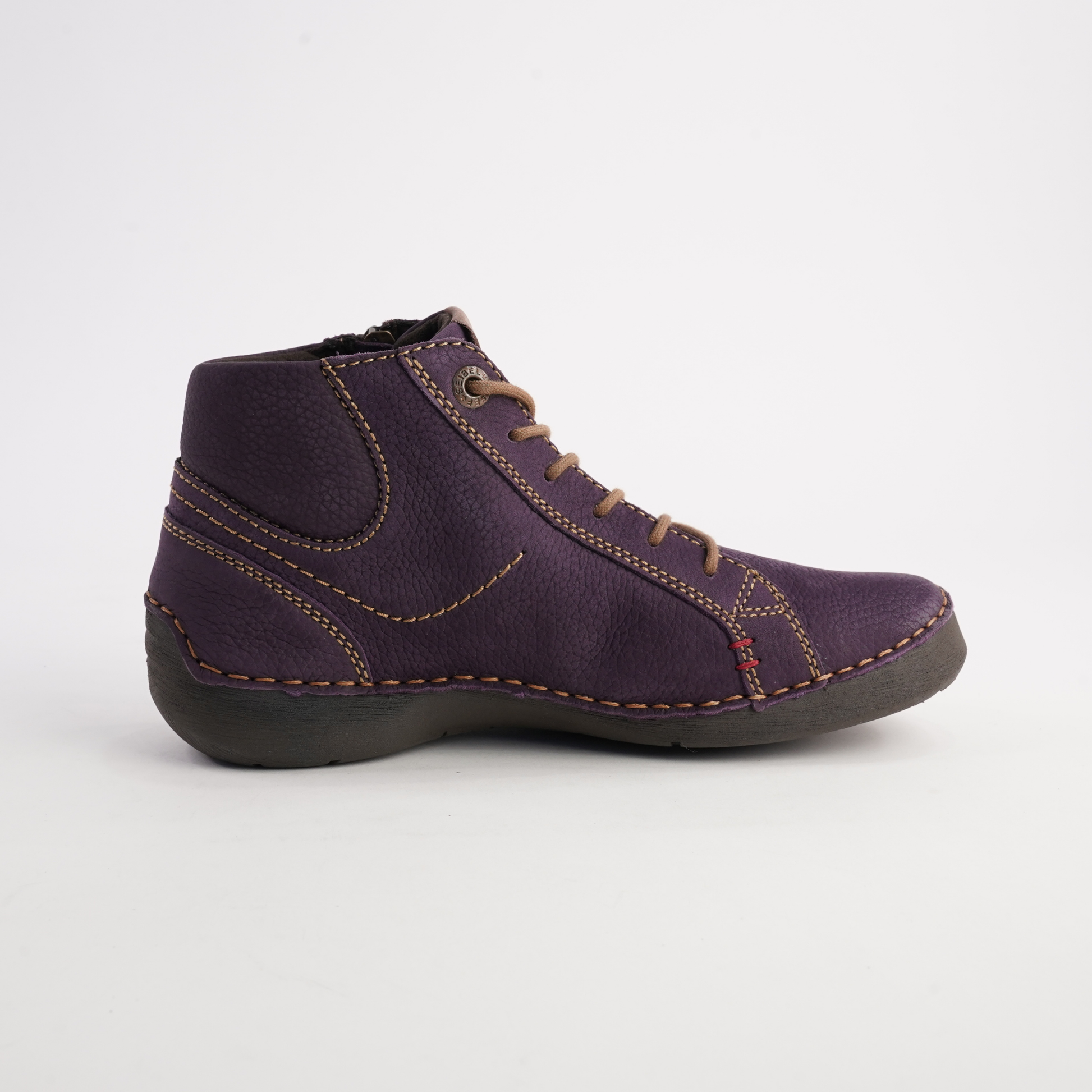 Fergey 67 Purple Ankle Boots