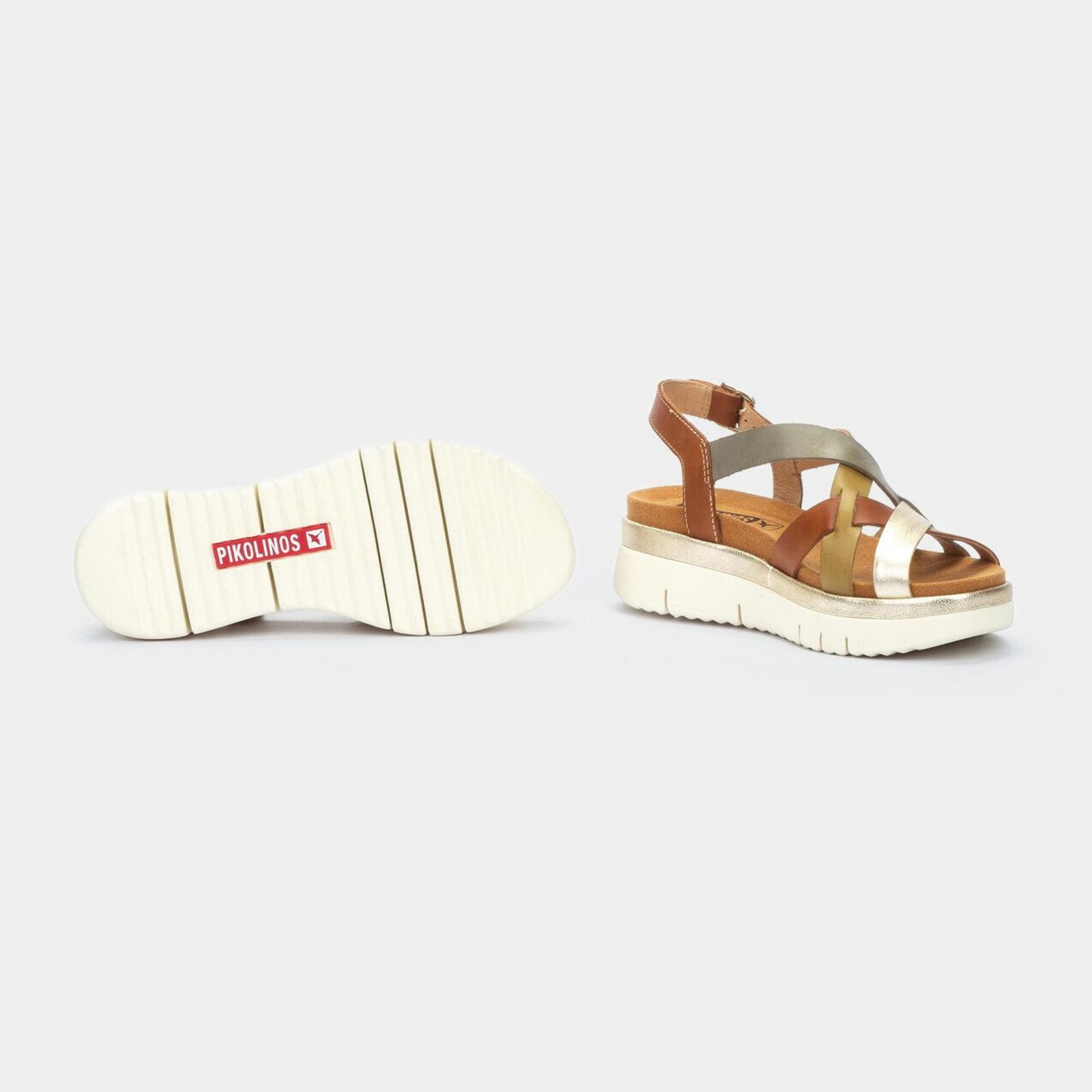 W4n-0650c1 Brandy Leather Sandals