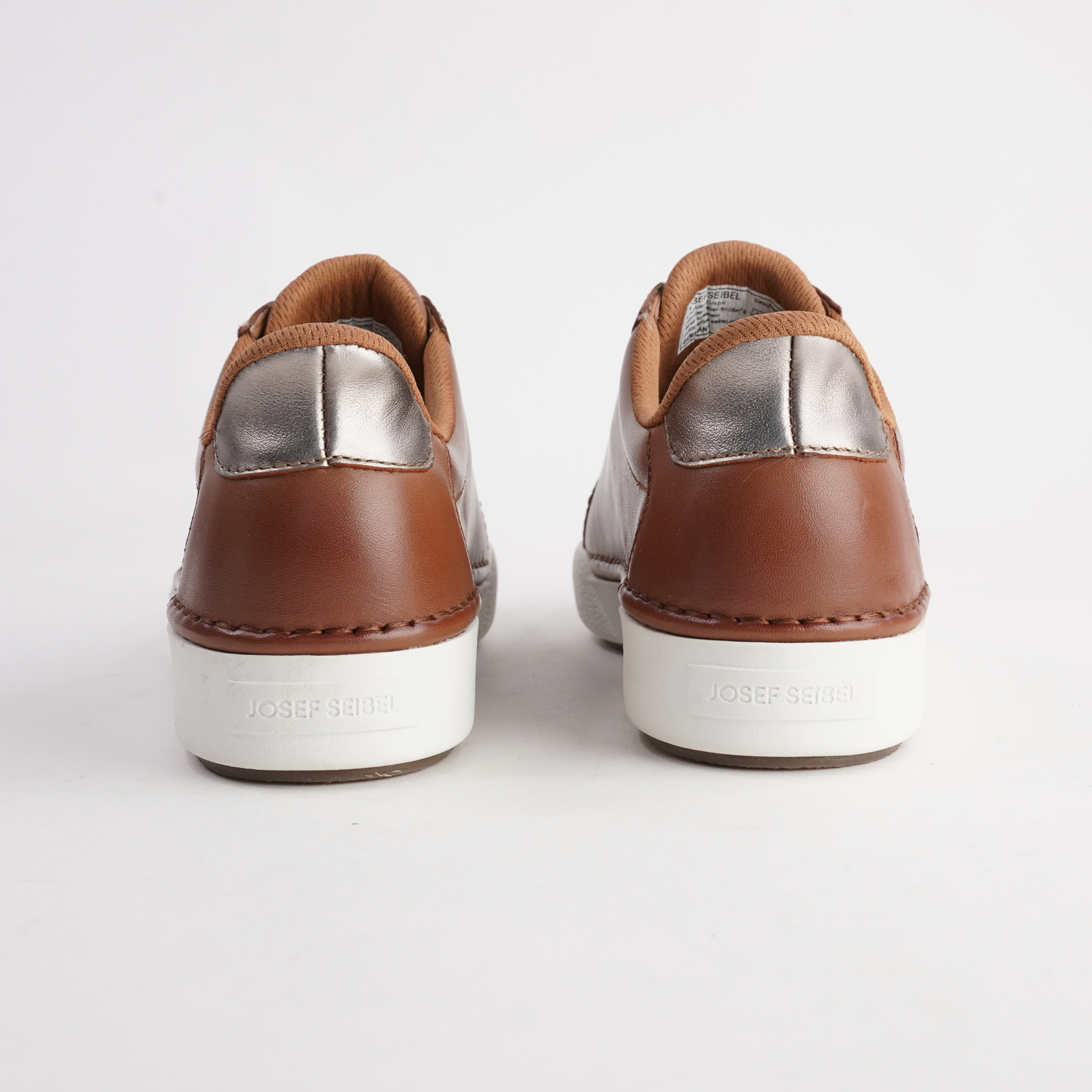 Claire 33 Camel Leather Sneakers