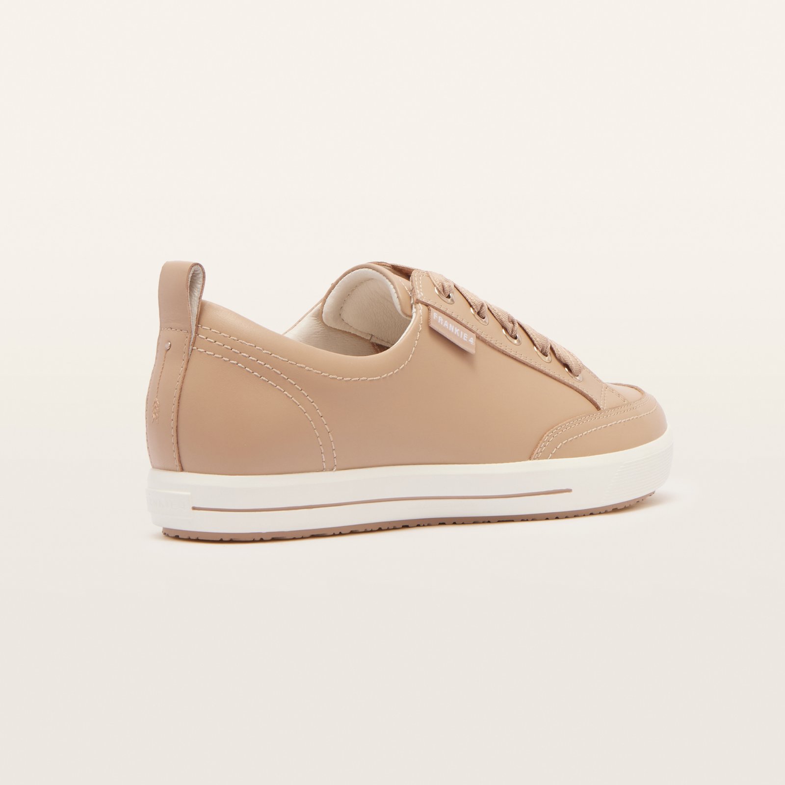 Ellie V Sand Leather Sneakers