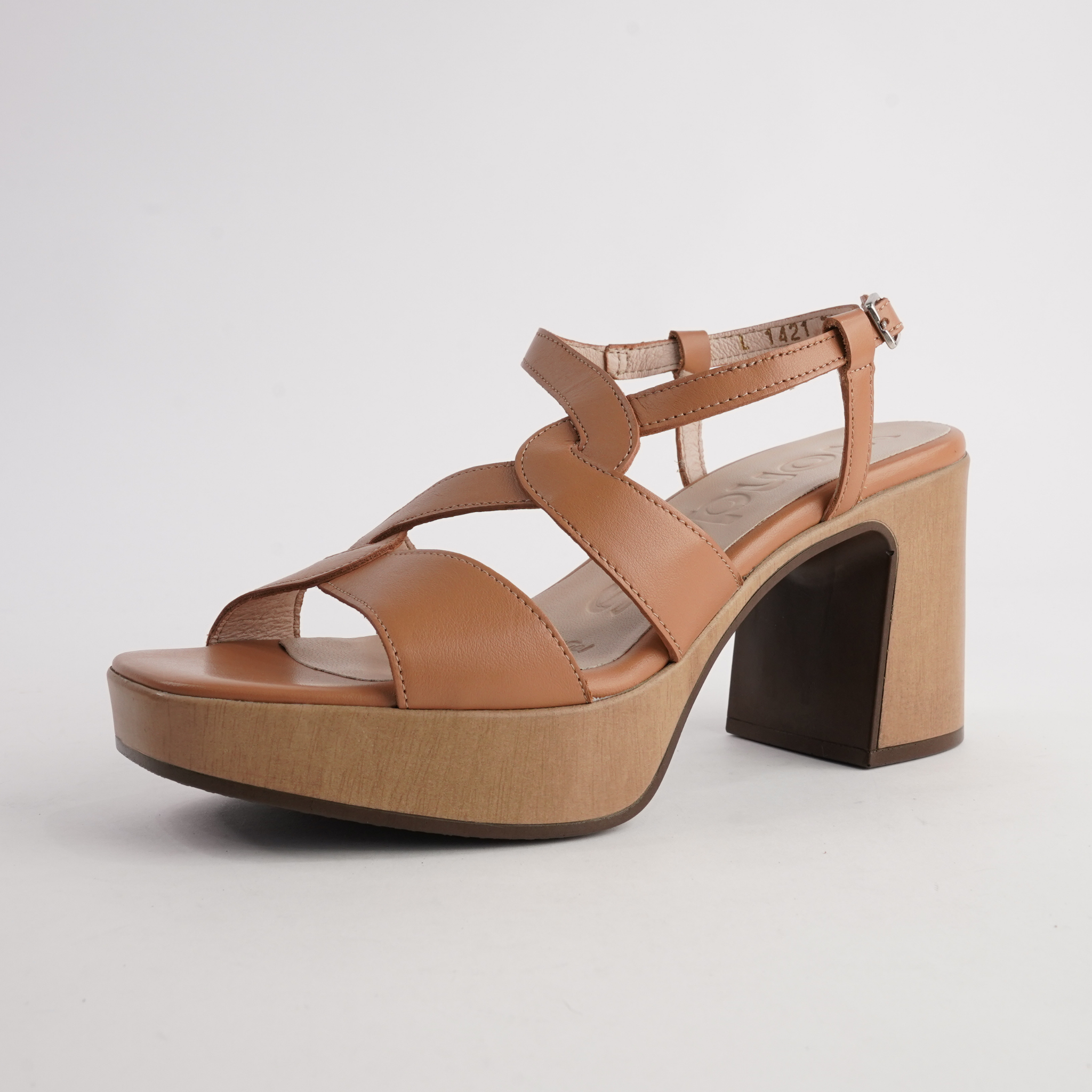 Lennon Cuero Leather Heels