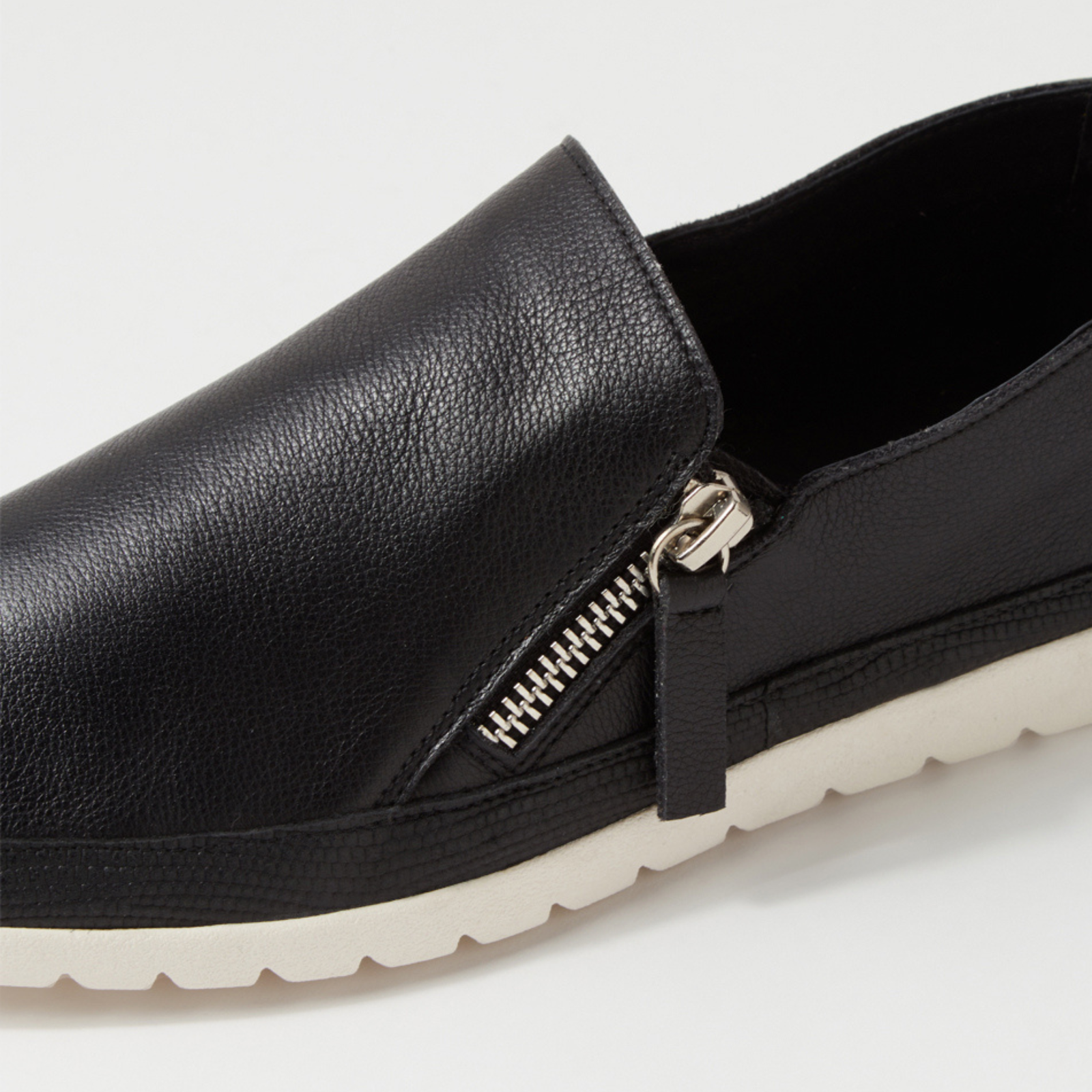 Ashli Black Lizard Metallic Leather Sneakers