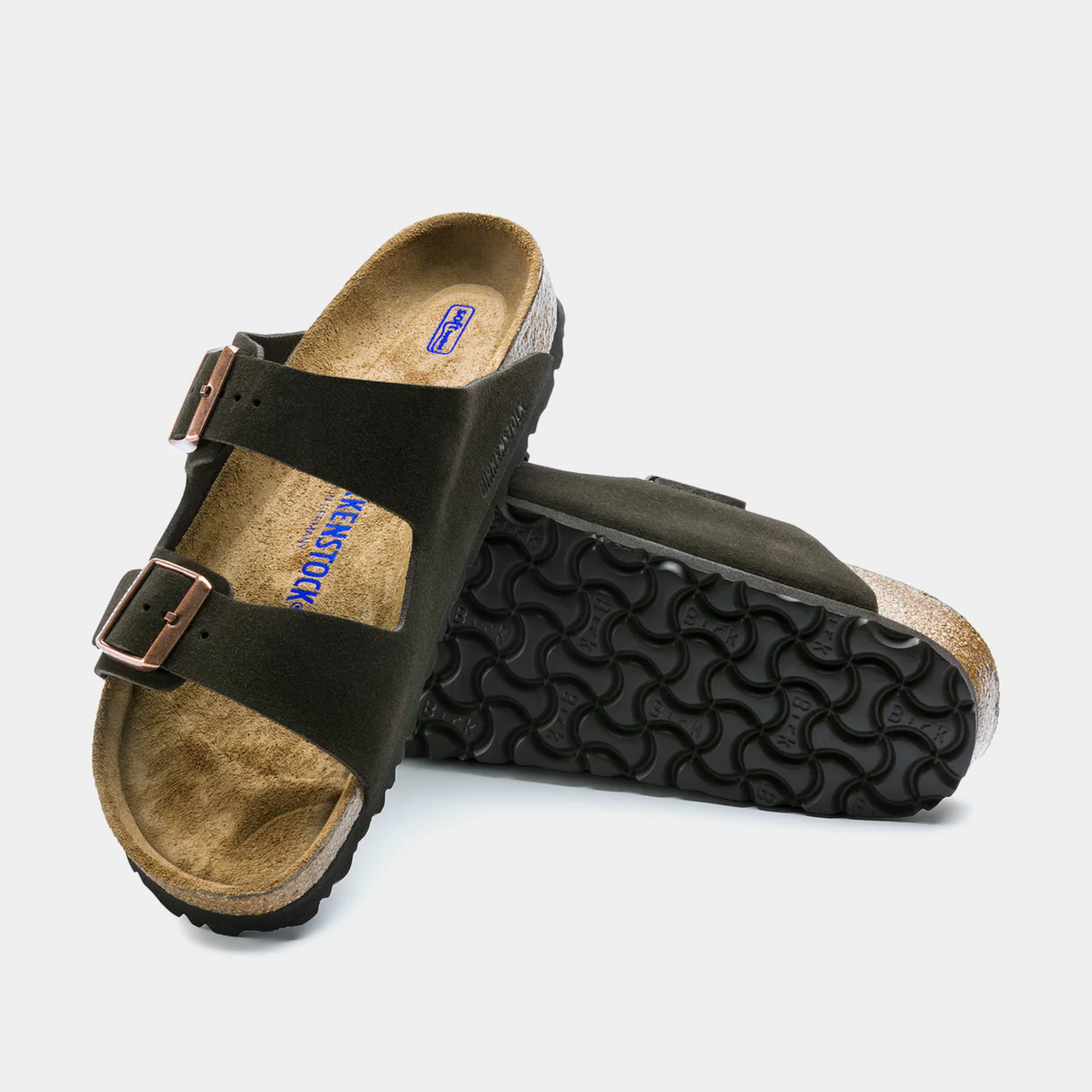 Arizona SFB Mocca Suede Leather Sandals