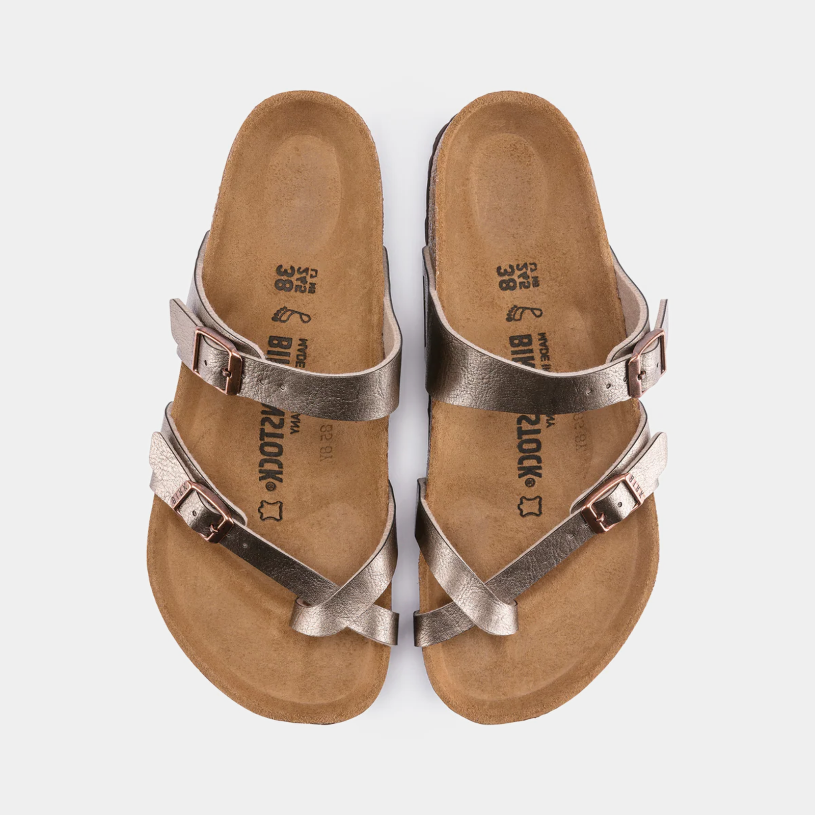 Mayari Birko-Flor Graceful Taupe Sandals