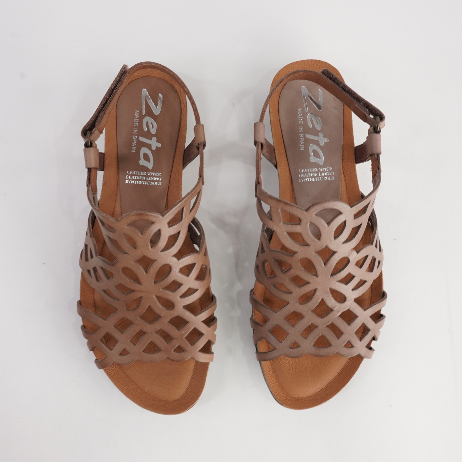 Pollen Tan Leather Sandals