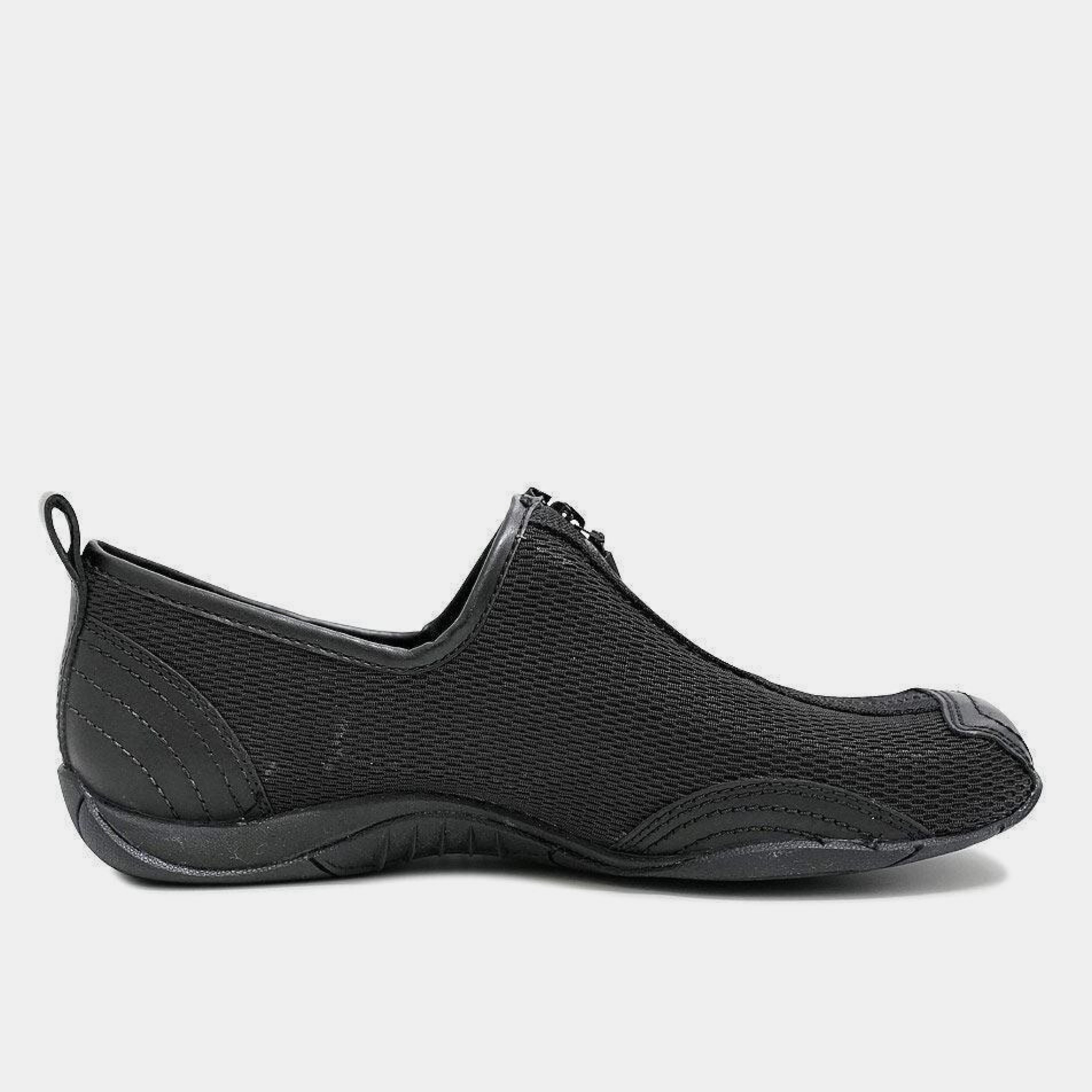 Barrado Black/ Black Fabric Sneakers