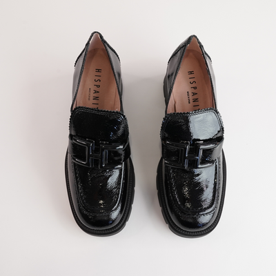 Hi243604 Black Patent Leather Heels