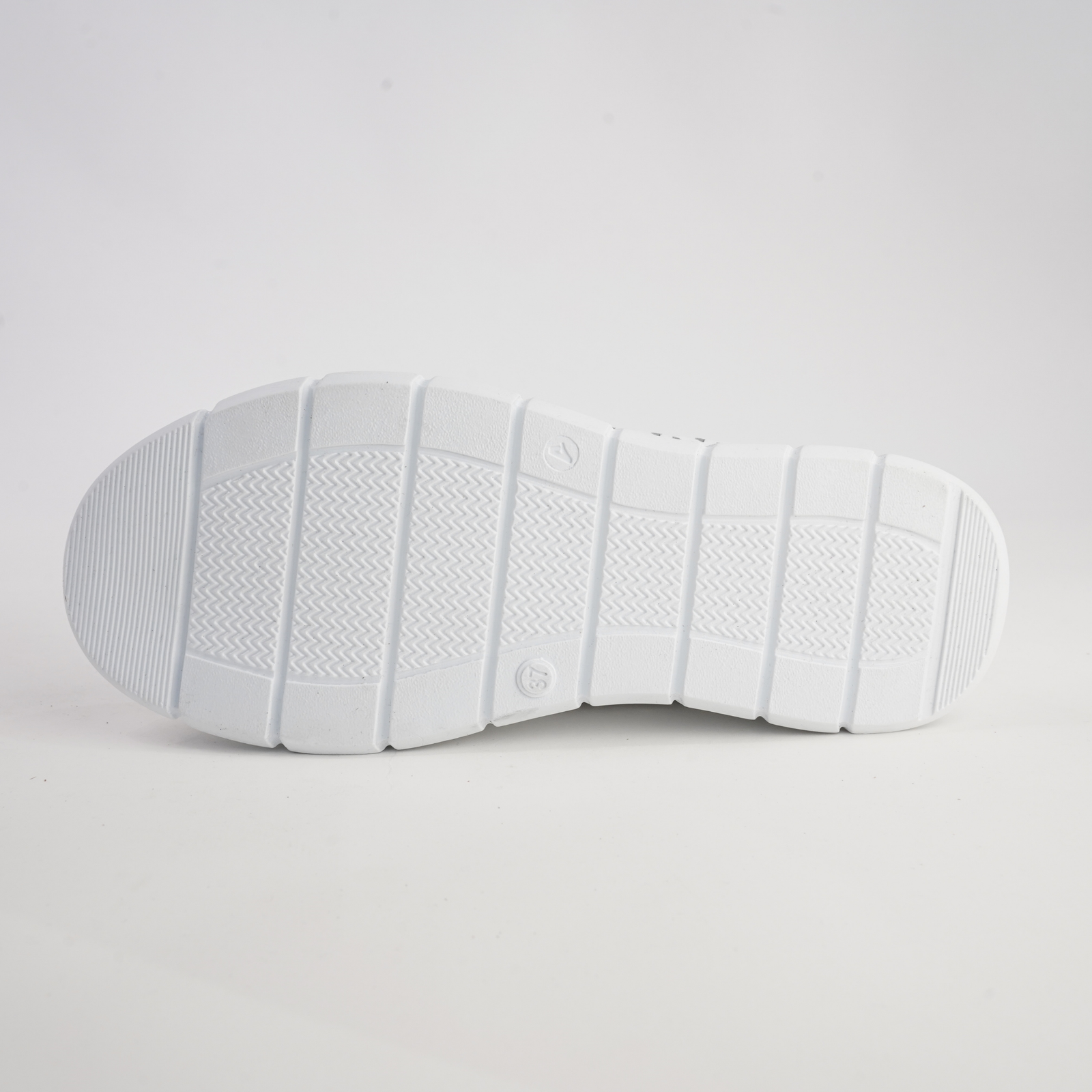 Eg172 White Leather Sneakers