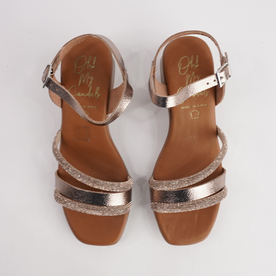 Olean Cava Leather Heels