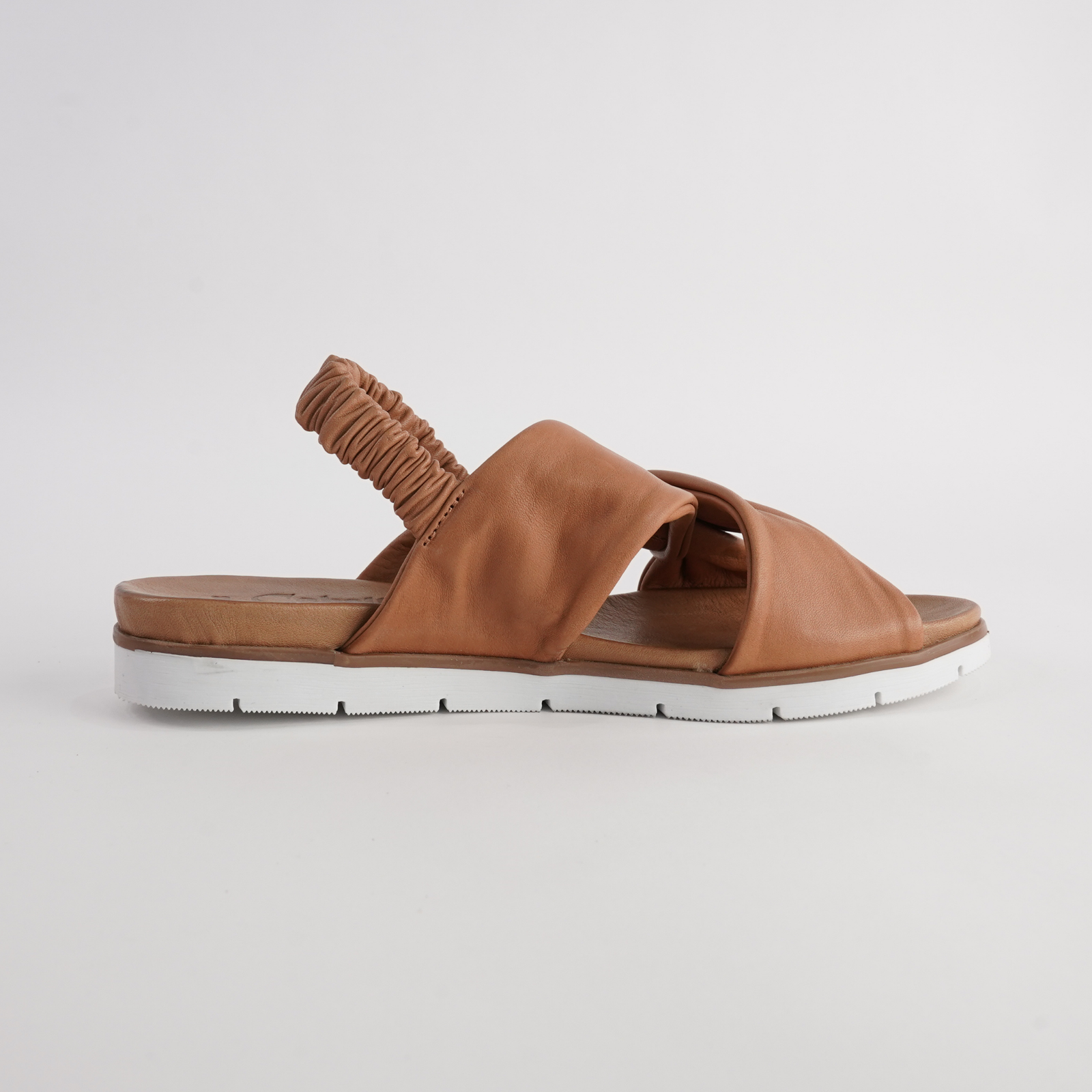 Yara Tan Leather Sandals