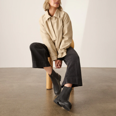 Rocco II Black Ankle Boots