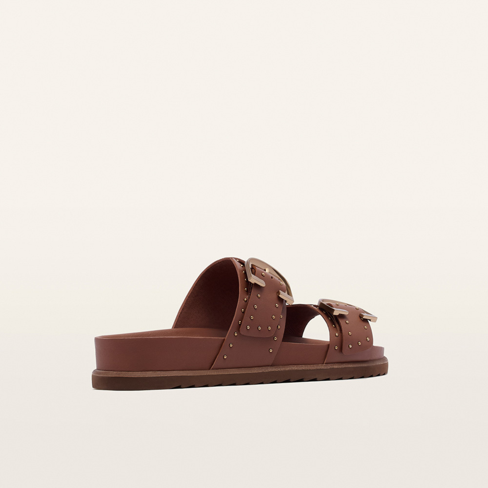 Deon Rich Tan Leather Sandals