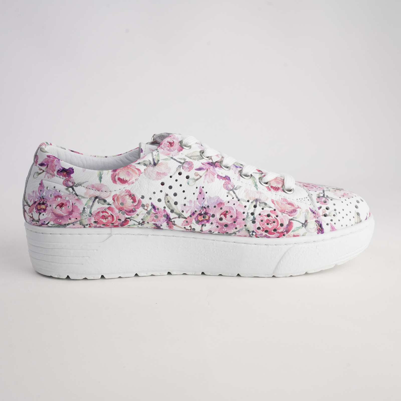 Eg11p Floral Leather Sneakers