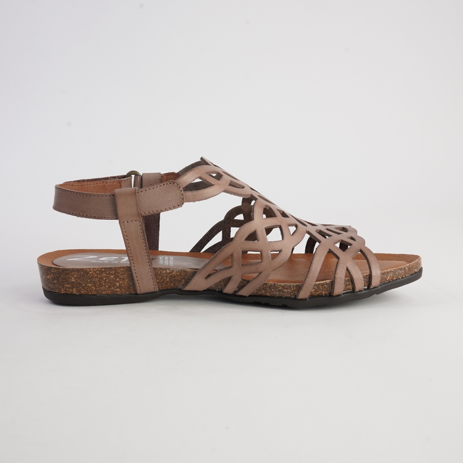 Pollen Tan Leather Sandals