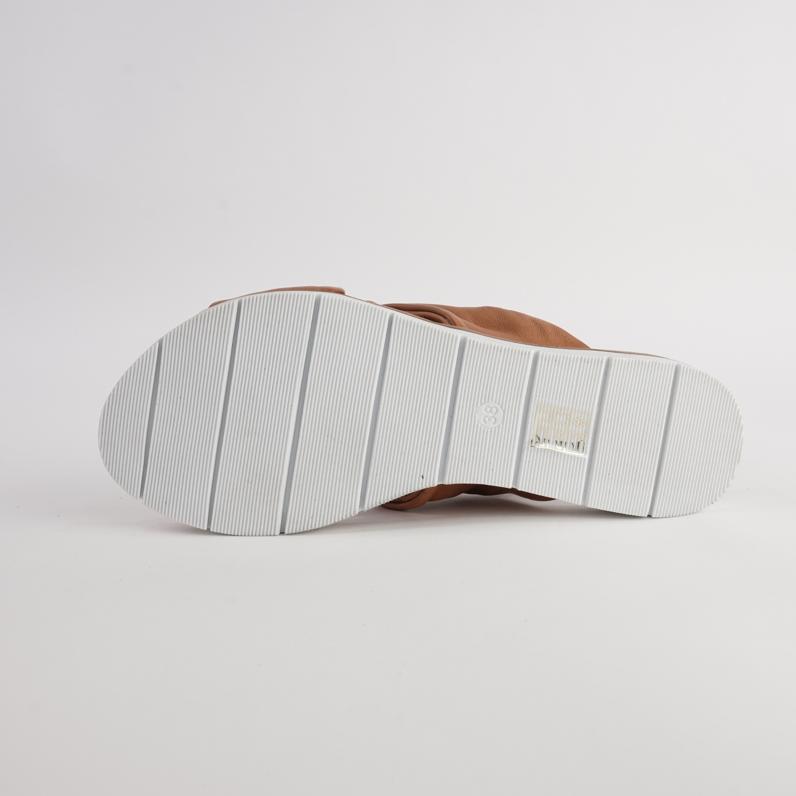 Yara Tan Leather Sandals