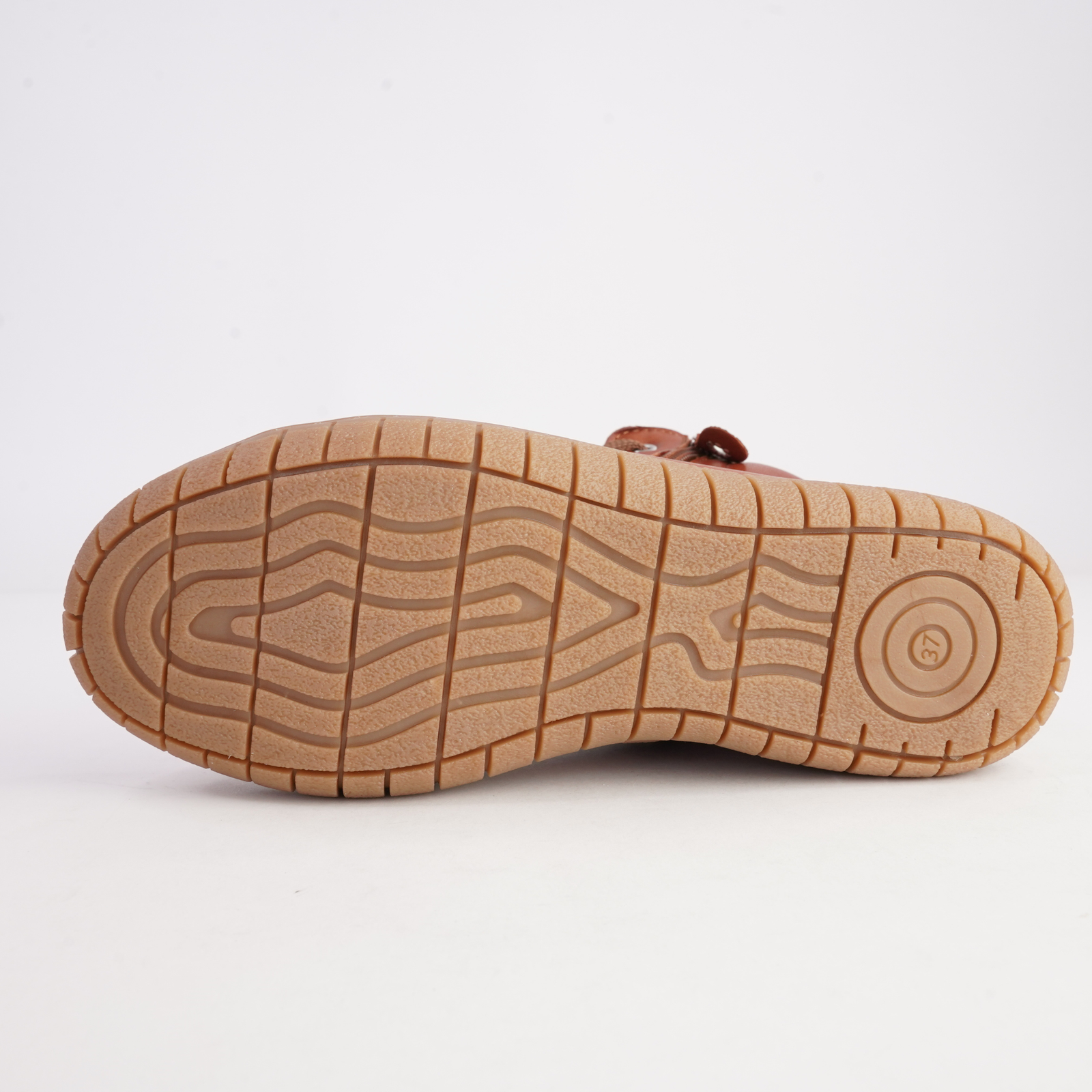 Reagan Tan Leather Lace Up Boots