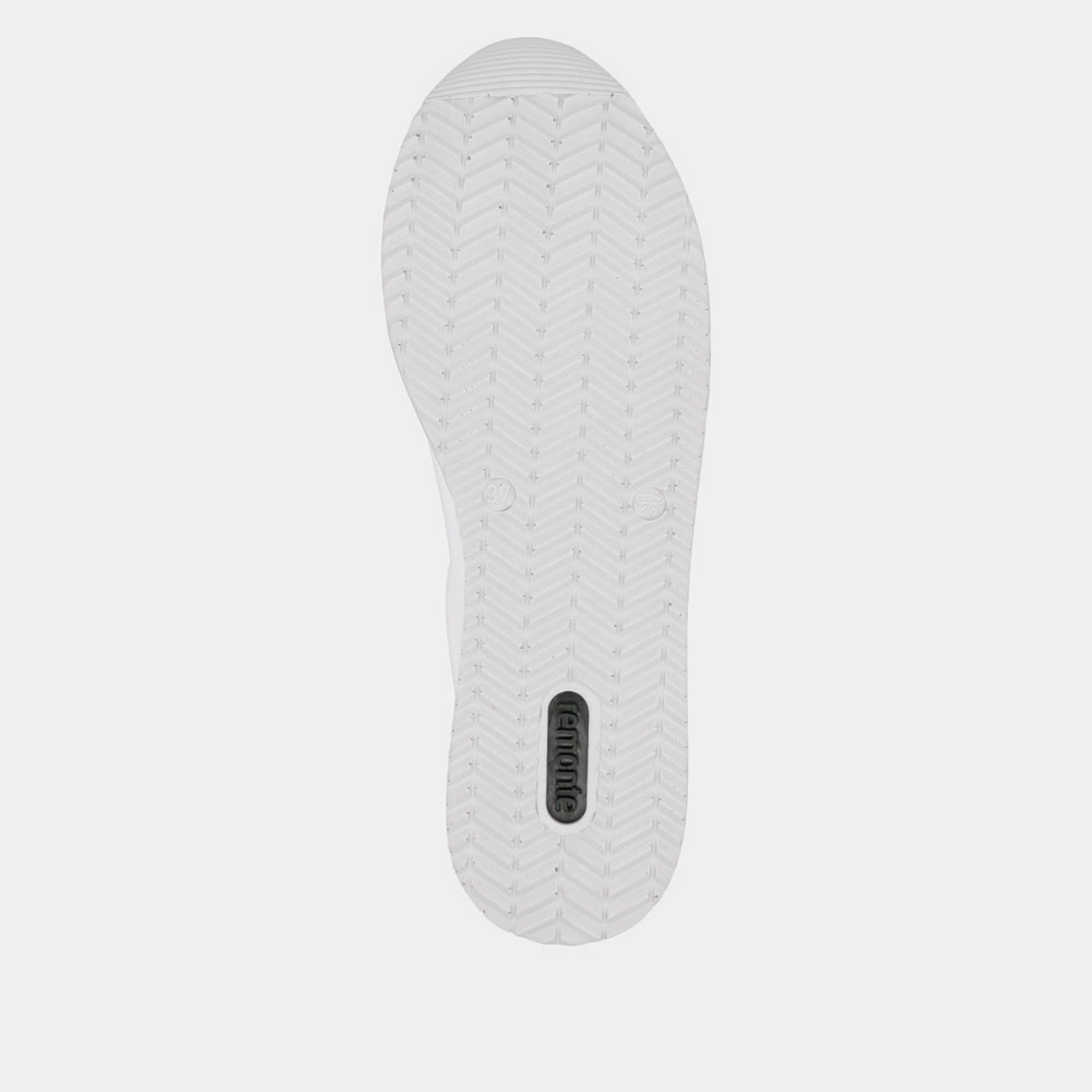 D1302 White Leather Sneakers