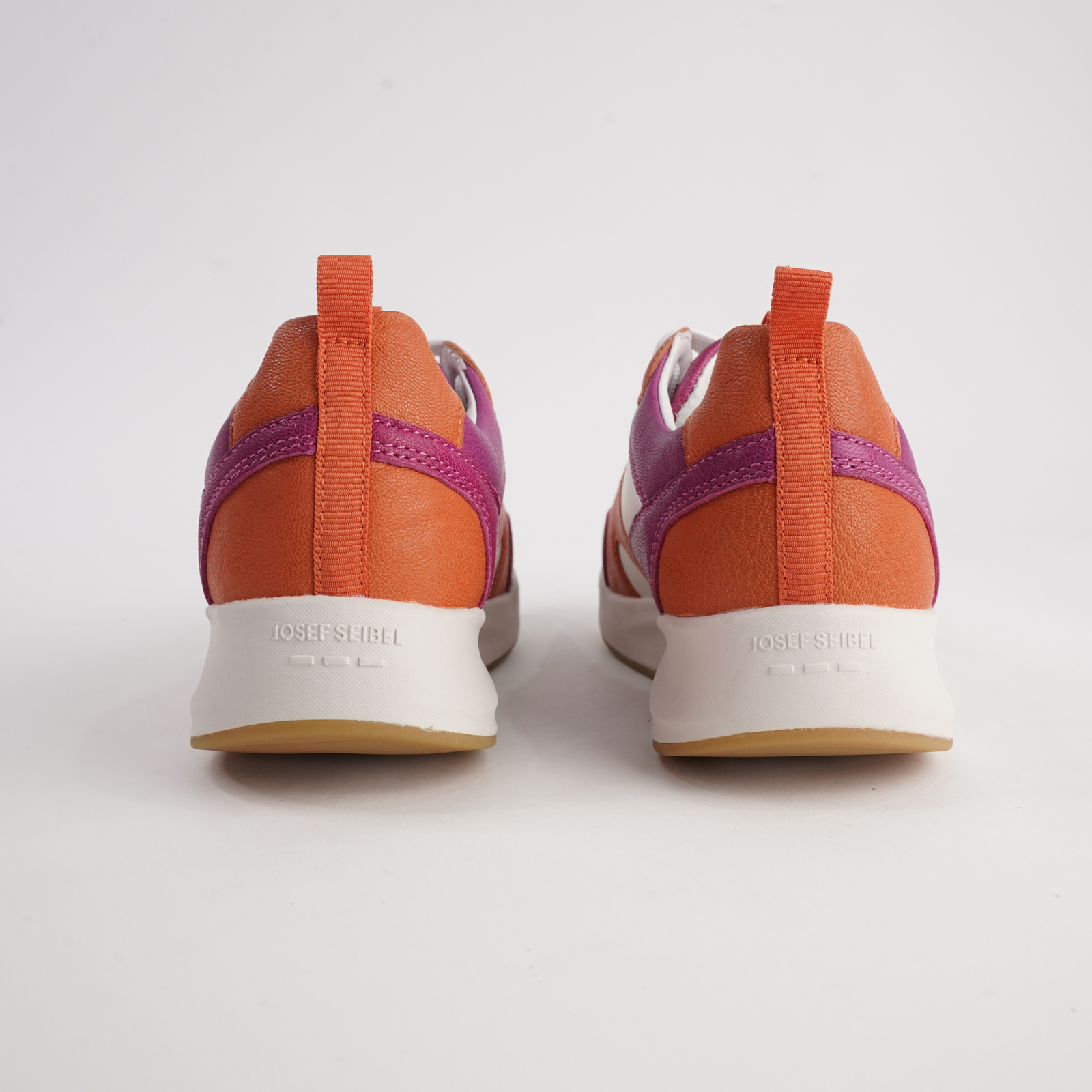 Elli 09 Magenta Multi Leather Sneakers