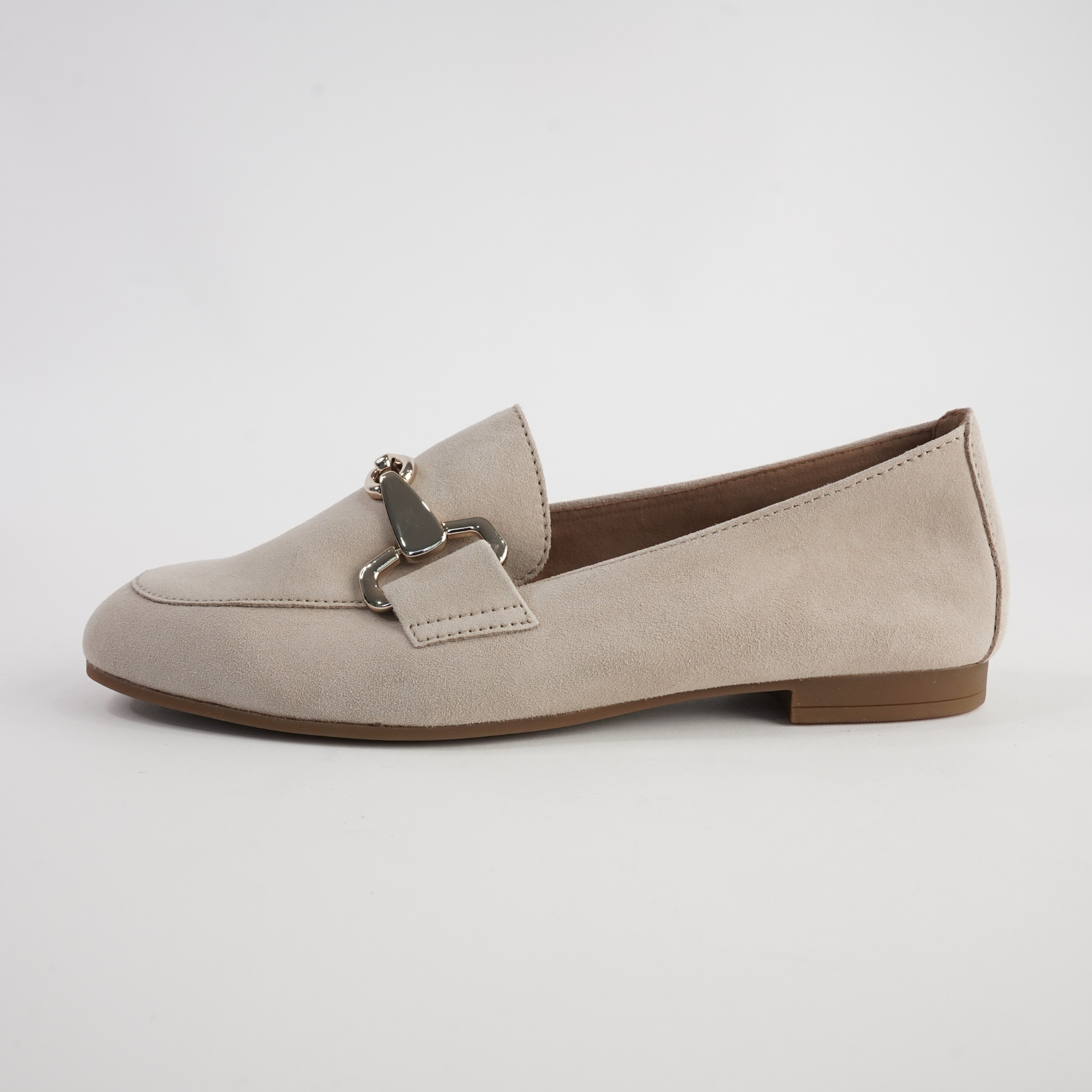 Edith Oak Suede Loafers