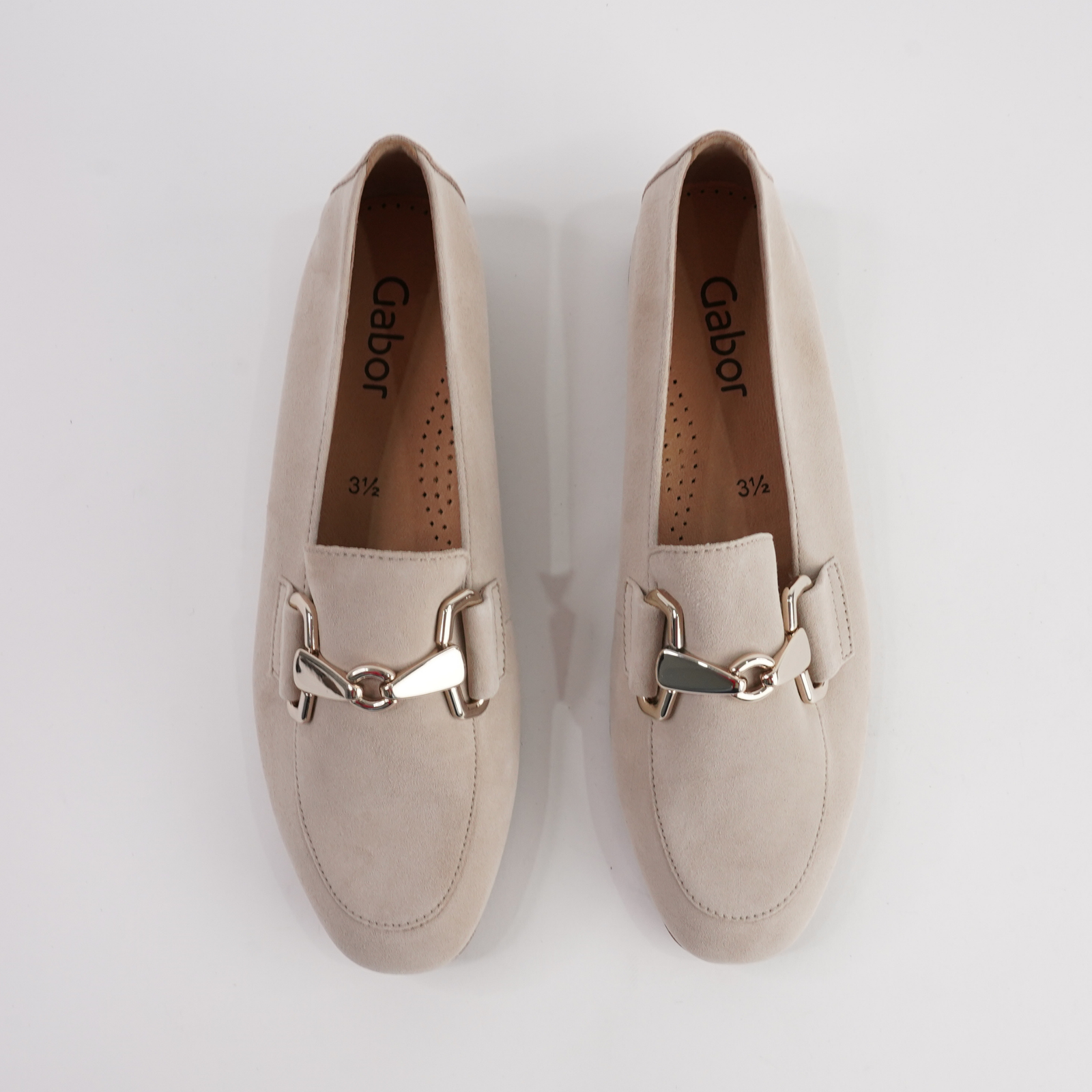 Edith Oak Suede Loafers