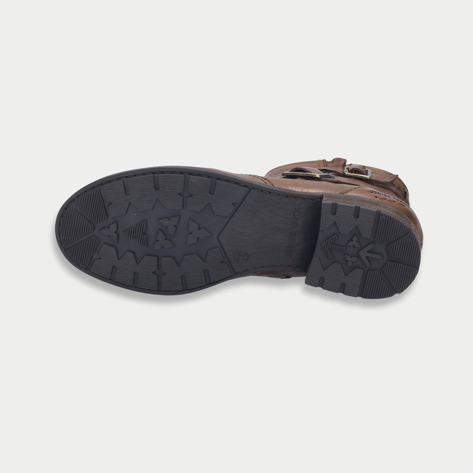 Kate 21 Cognac Leather Ankle Boots