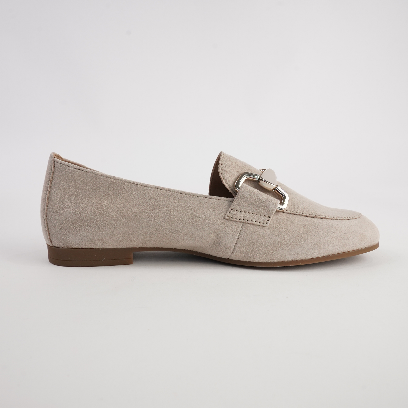 Edith Oak Suede Loafers